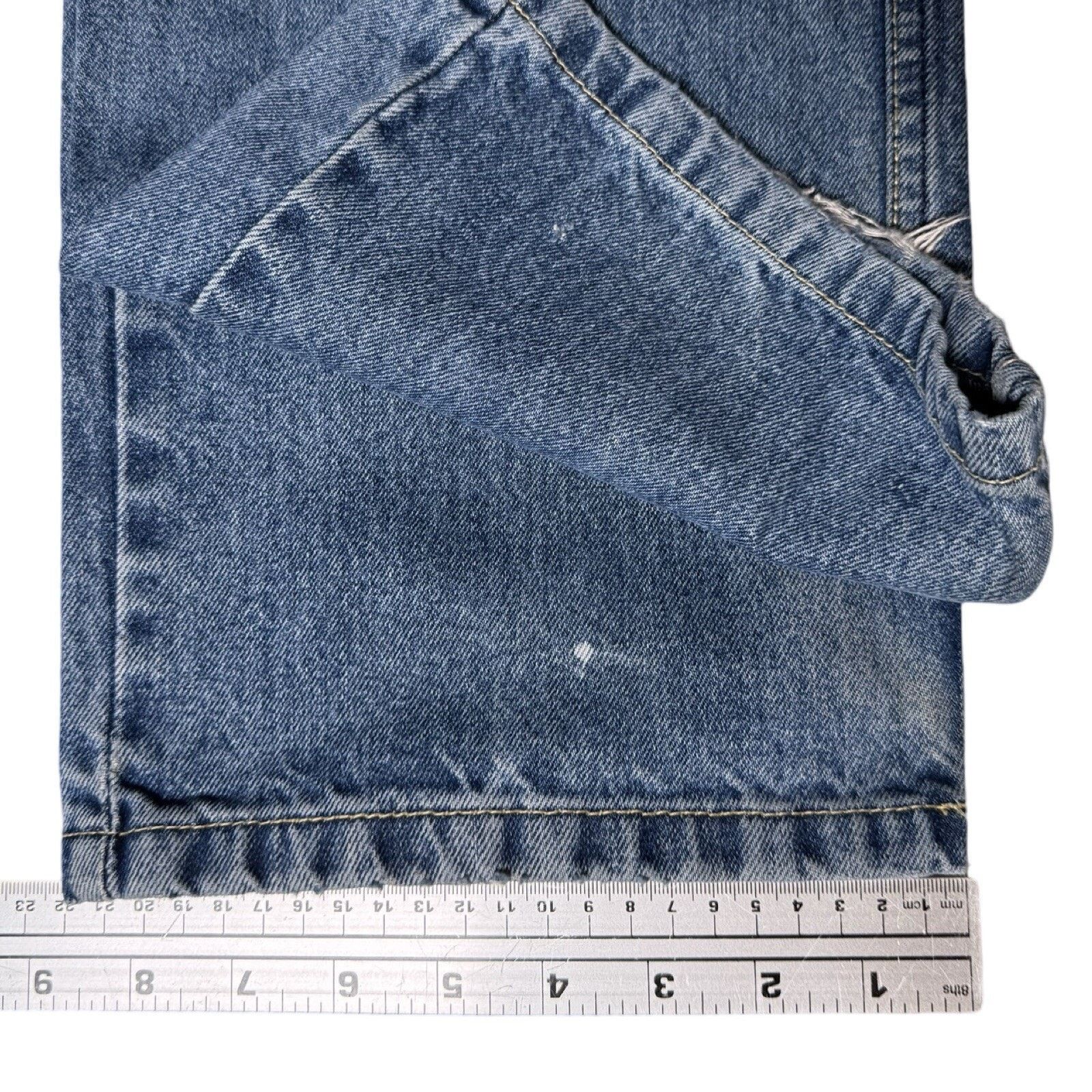 Levi's Y2K Levi's 550 Light Wash Denim Jeans Distressed 38 X 30 Size US 38 / EU 54 - 7 Thumbnail