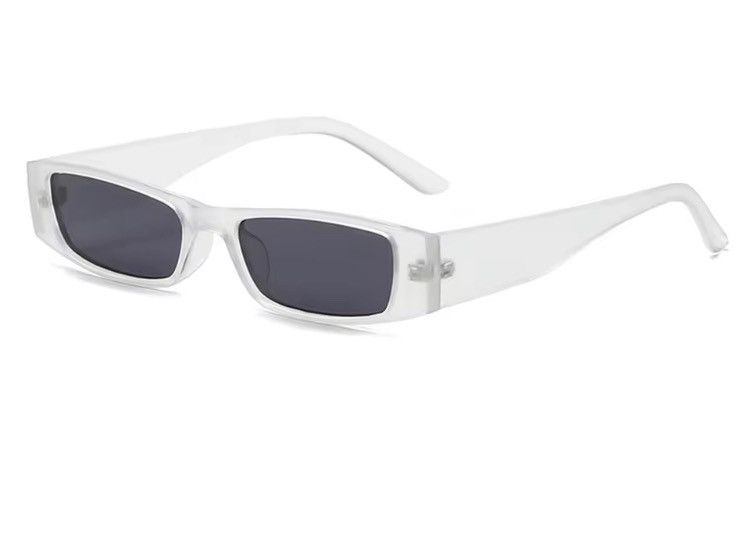 Japanese Brand Y2k Avant Garde Futuristic Rectangle Sunglasses OS Size ONE SIZE - 4 Thumbnail