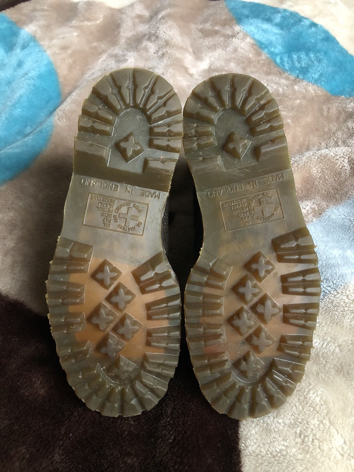 Dr. Martens × Vintage Vintage 90’s Made in England MIE Crazy Horse Dr Martens Size US 6 / IT 36 - 5 Thumbnail