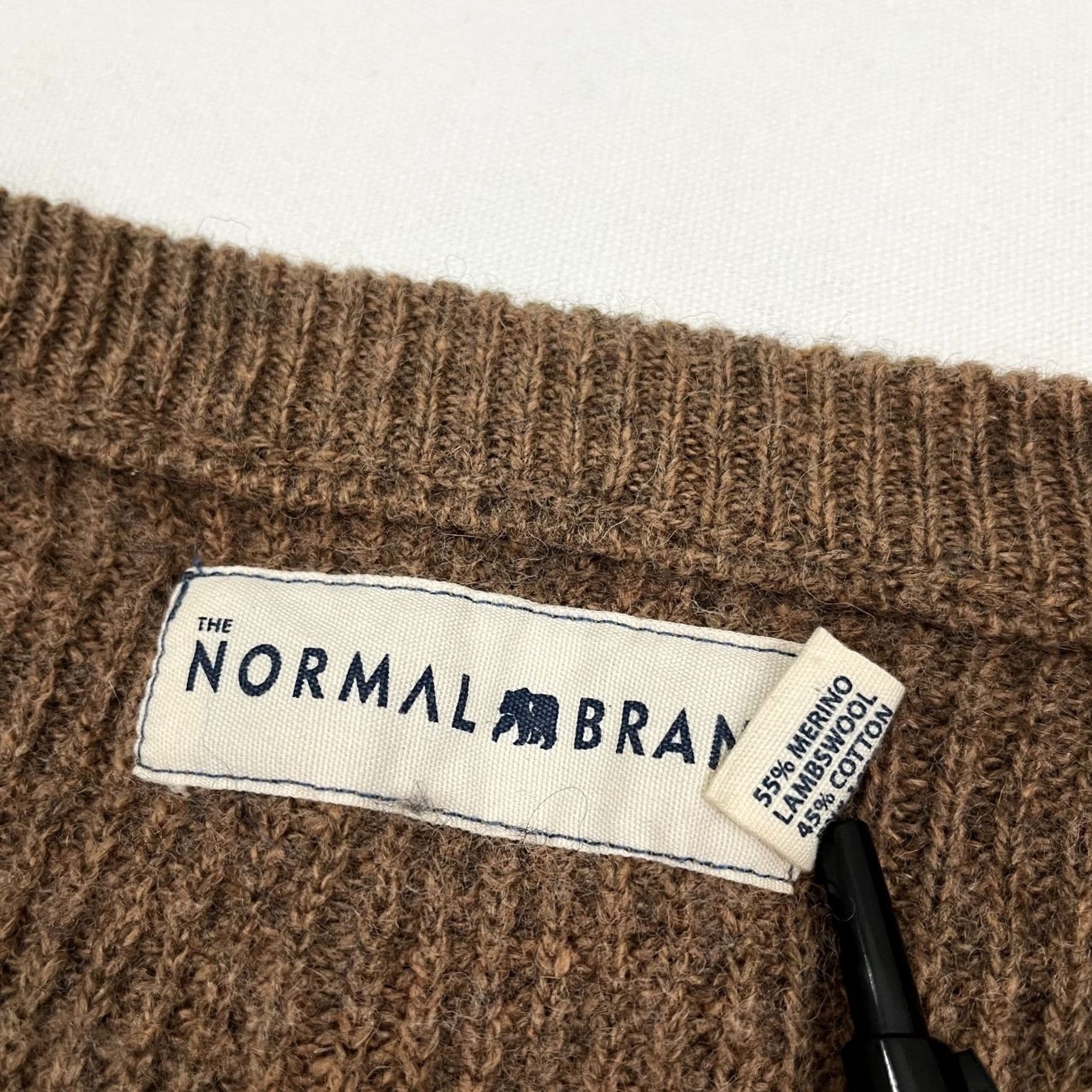 Vintage VINTAGE The Normal Brand Sweater Mens L Tall Fit Merino Lambs Wool Henley Pullover Prep Size US L / EU 52-54 / 3 - 4 Thumbnail
