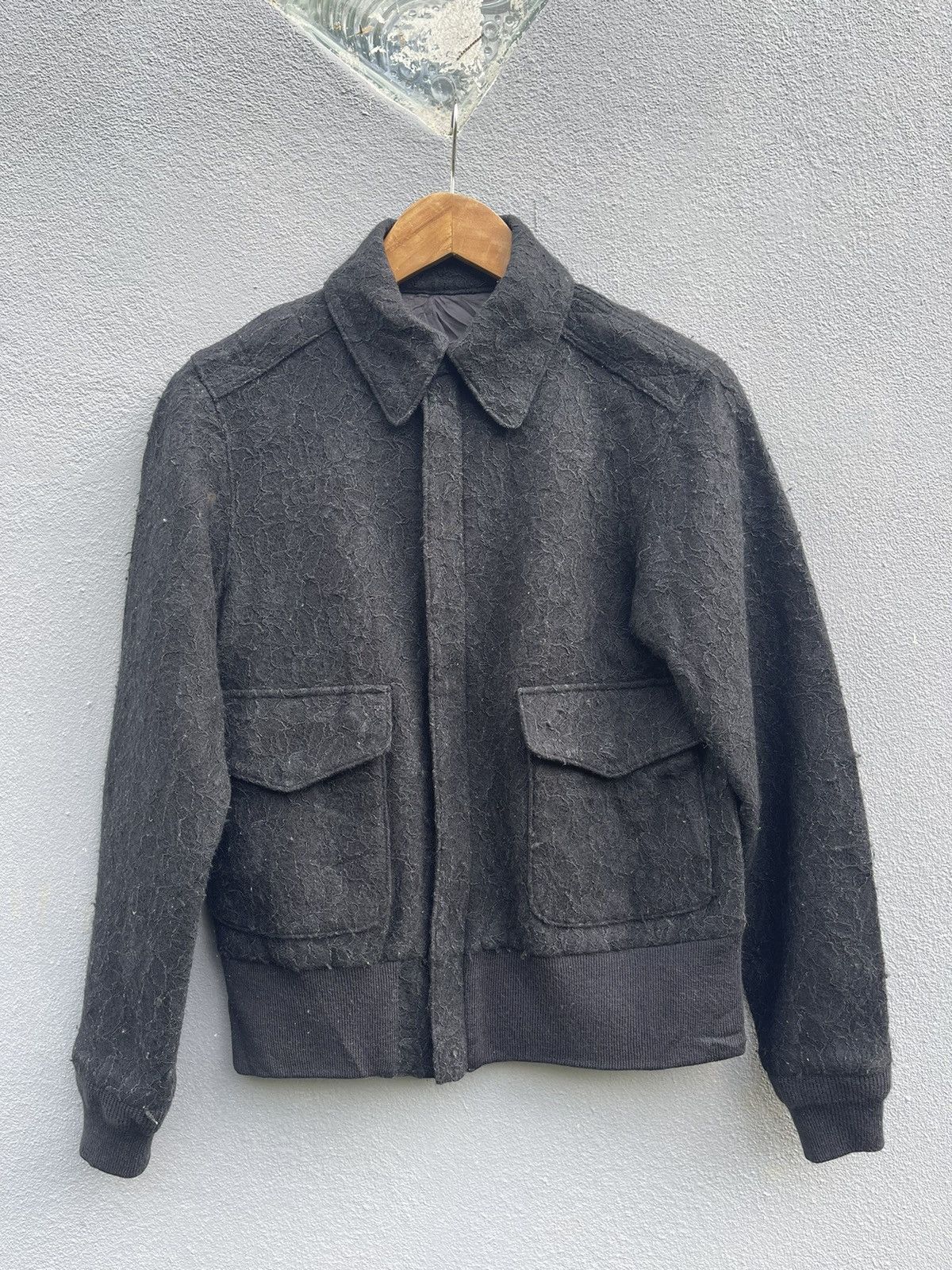 National Standard National Standard Wool Bomber Jacket - Made in Japan Size US XS / EU 42 / 0 - 1 Thumbnail
