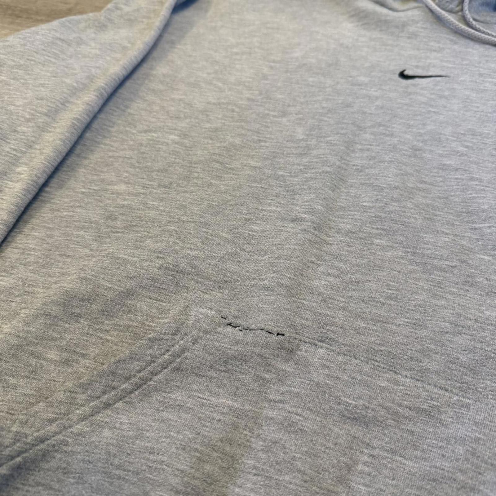 Nike Vintage nike center swoosh hoodie centre swoosh 00s XL Size US XL / EU 56 / 4 - 4 Thumbnail