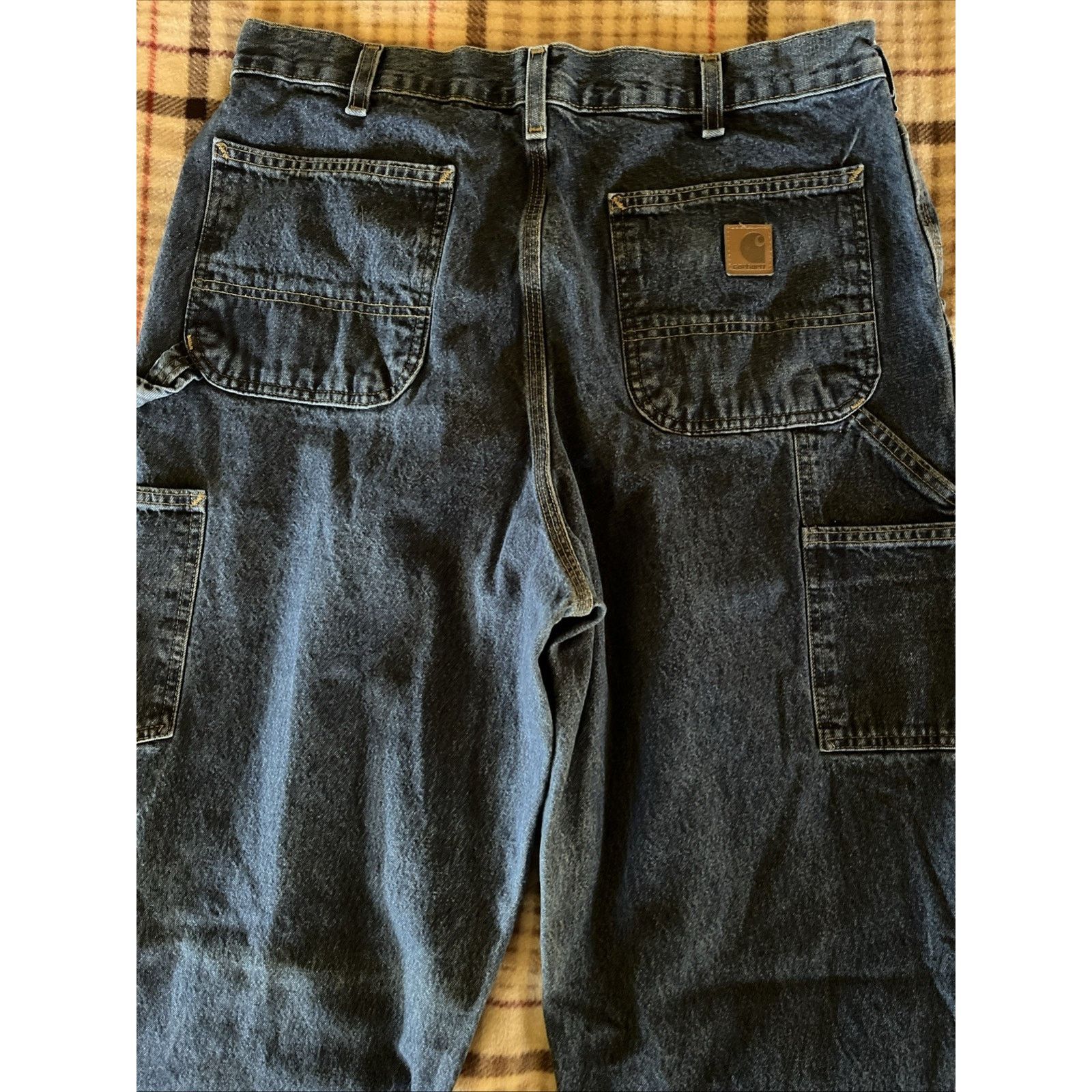 Carhartt Carhartt Men’s Jeans Men 34x35 Dungaree fit blue Denim Pants Size US 34 / EU 50 - 10 Thumbnail