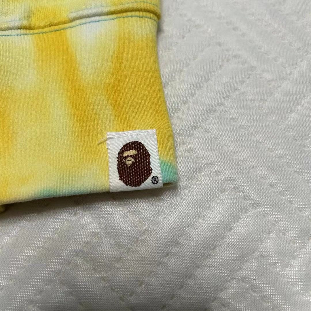 Bape TIE DYE COLLEGE FULL ZIP HOODIE Size US M / EU 48-50 / 2 - 4 Thumbnail