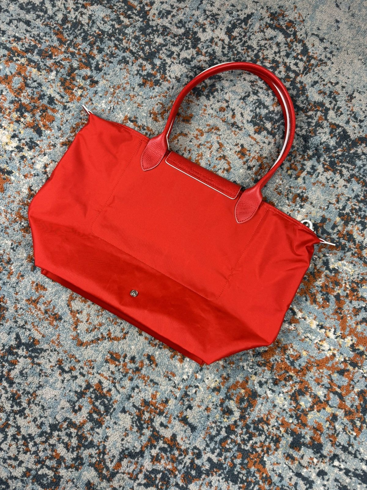 Designer Rare Longchamp Le Pilage Club shopping tote size L bag Size ONE SIZE - 4 Thumbnail
