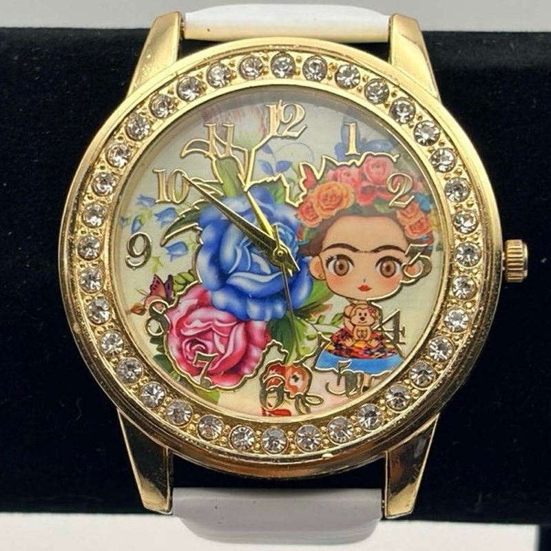 Other White Frida Kahlo Men’s Watch Size ONE SIZE - 1 Thumbnail
