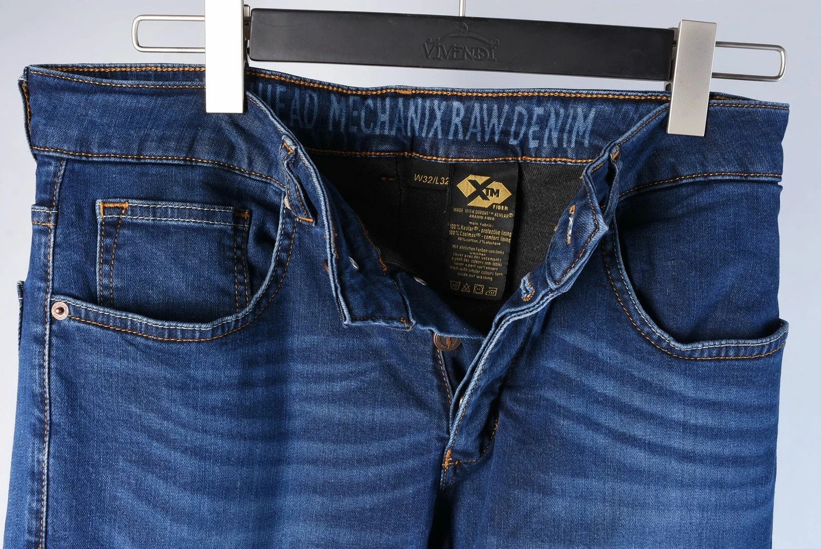 Other John Doe Ironhead Mechanix Raw Motorcycle Jeans W33/L32 Size US 34 / EU 50 - 4 Thumbnail