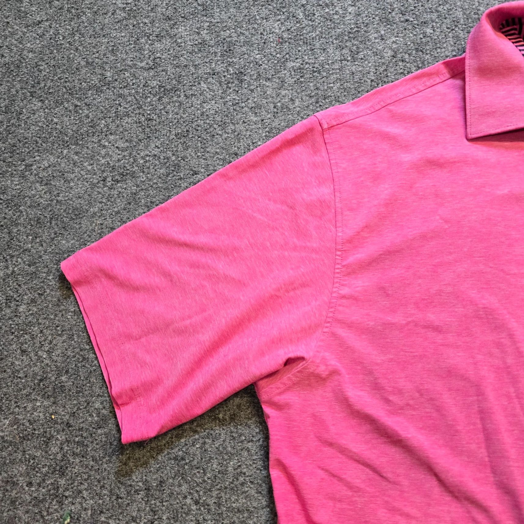 Footjoy FootJoy Polo Shirt Mens XL Pink Golf Performance Stretchy Casual Capsule Size US XL / EU 56 / 4 - 5 Thumbnail