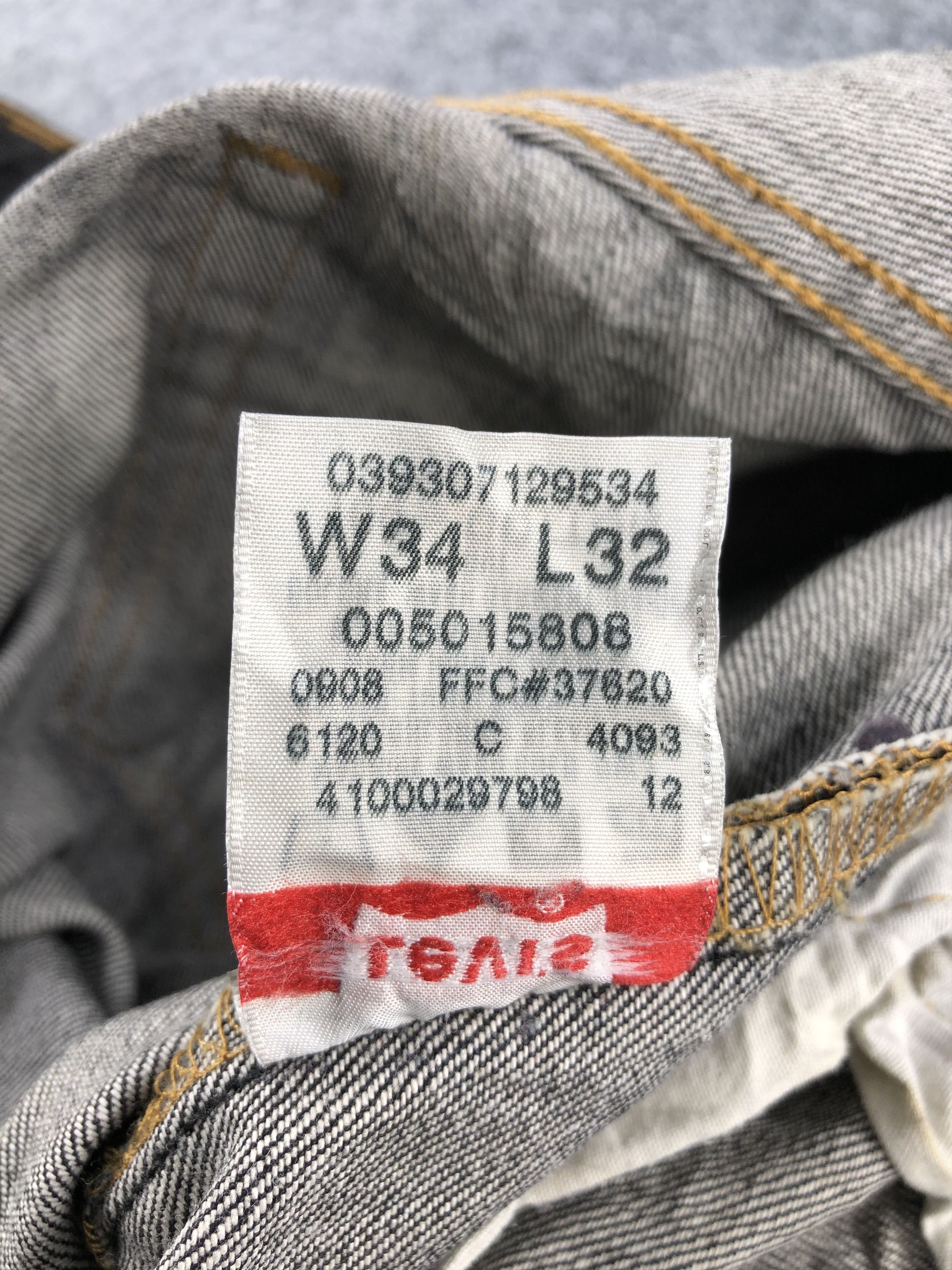 Levi's Vintage Levis 501 Jeans-JM671 Size US 33 - 12 Thumbnail