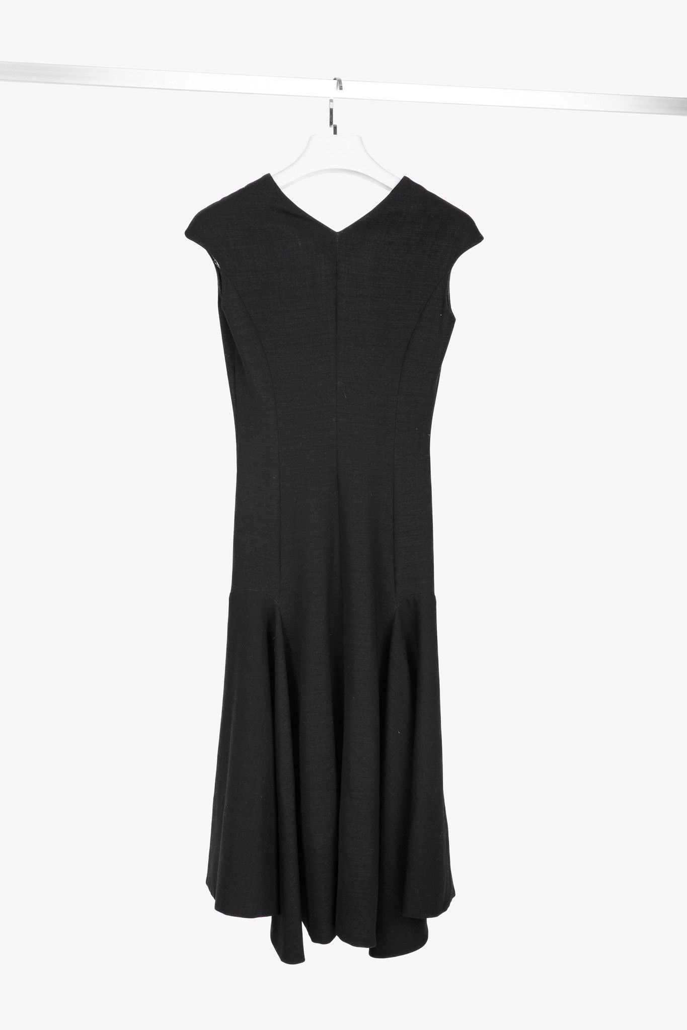 Stella McCartney Stella McCartney Double Face Stretch Wool Fit & Flare Dress Size S / US 4 / IT 40 - 2 Thumbnail