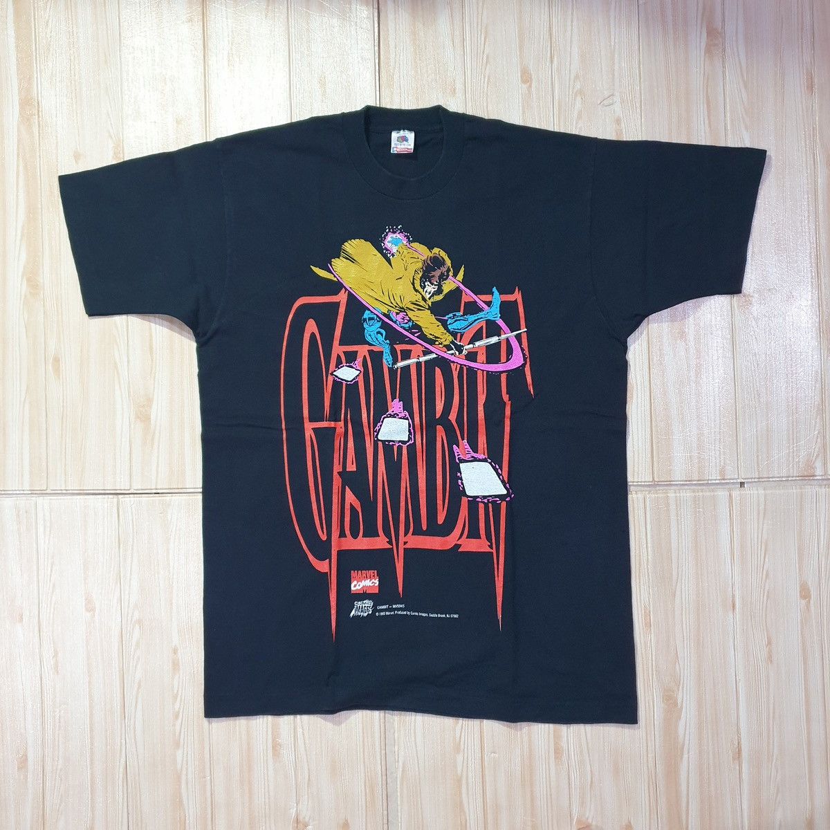 Other Gambit Marvel Comic Images Vintage Shirt 1993 Size US XL / EU 56 / 4 - 3 Thumbnail