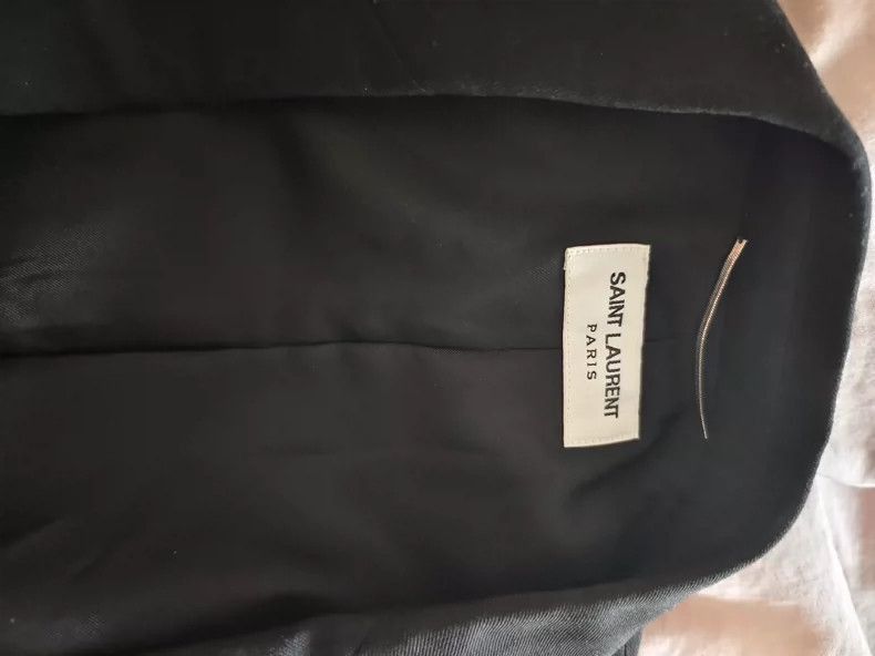 Saint Laurent Paris Saint Laurent Paris Black suit jacket-2506 Size US S / EU 44-46 / 1 - 4 Thumbnail
