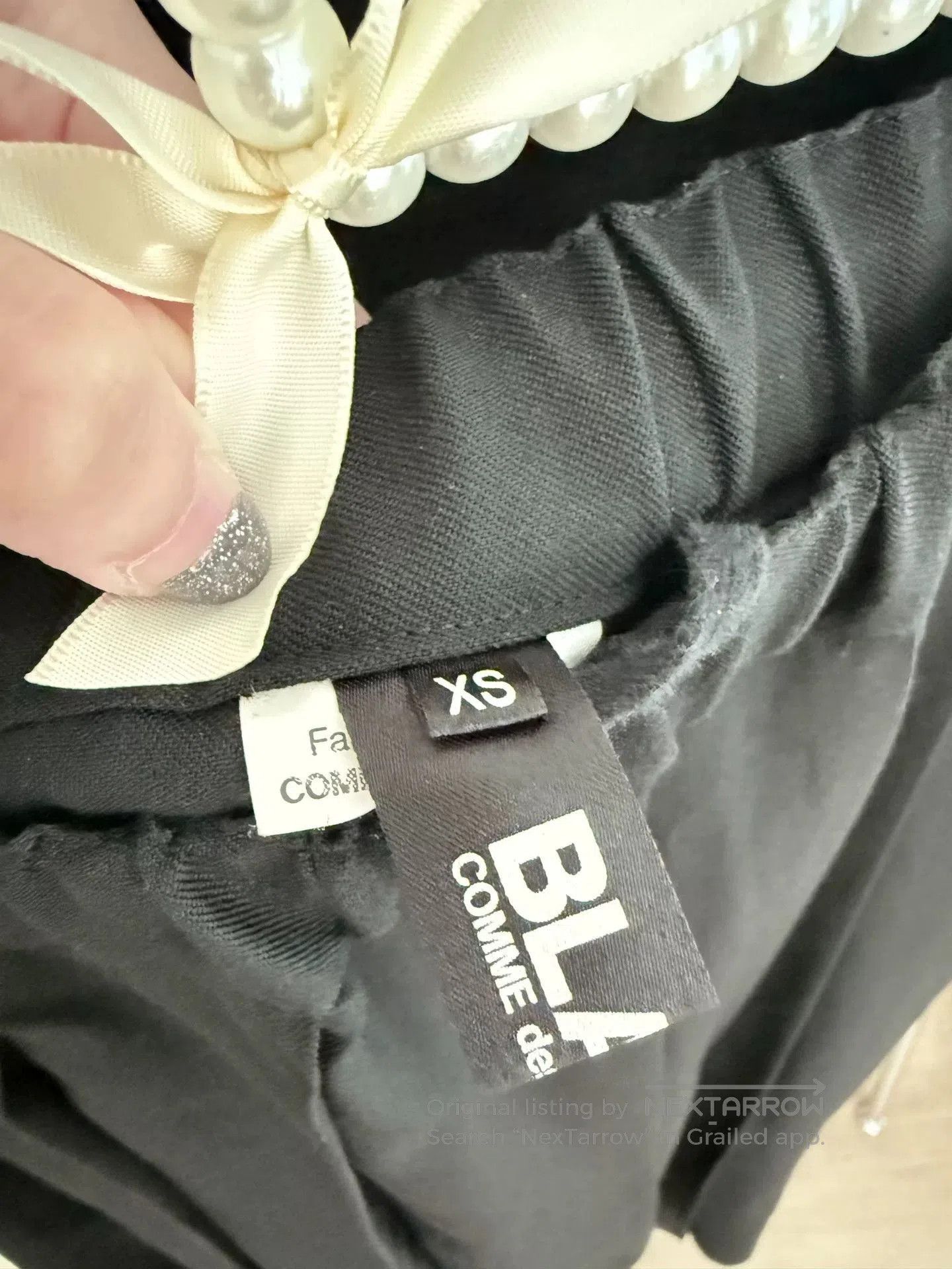 Other Comme des Garcons Black Pleated Skirt XS. Size 24" / US 00 / IT 34 - 2 Thumbnail