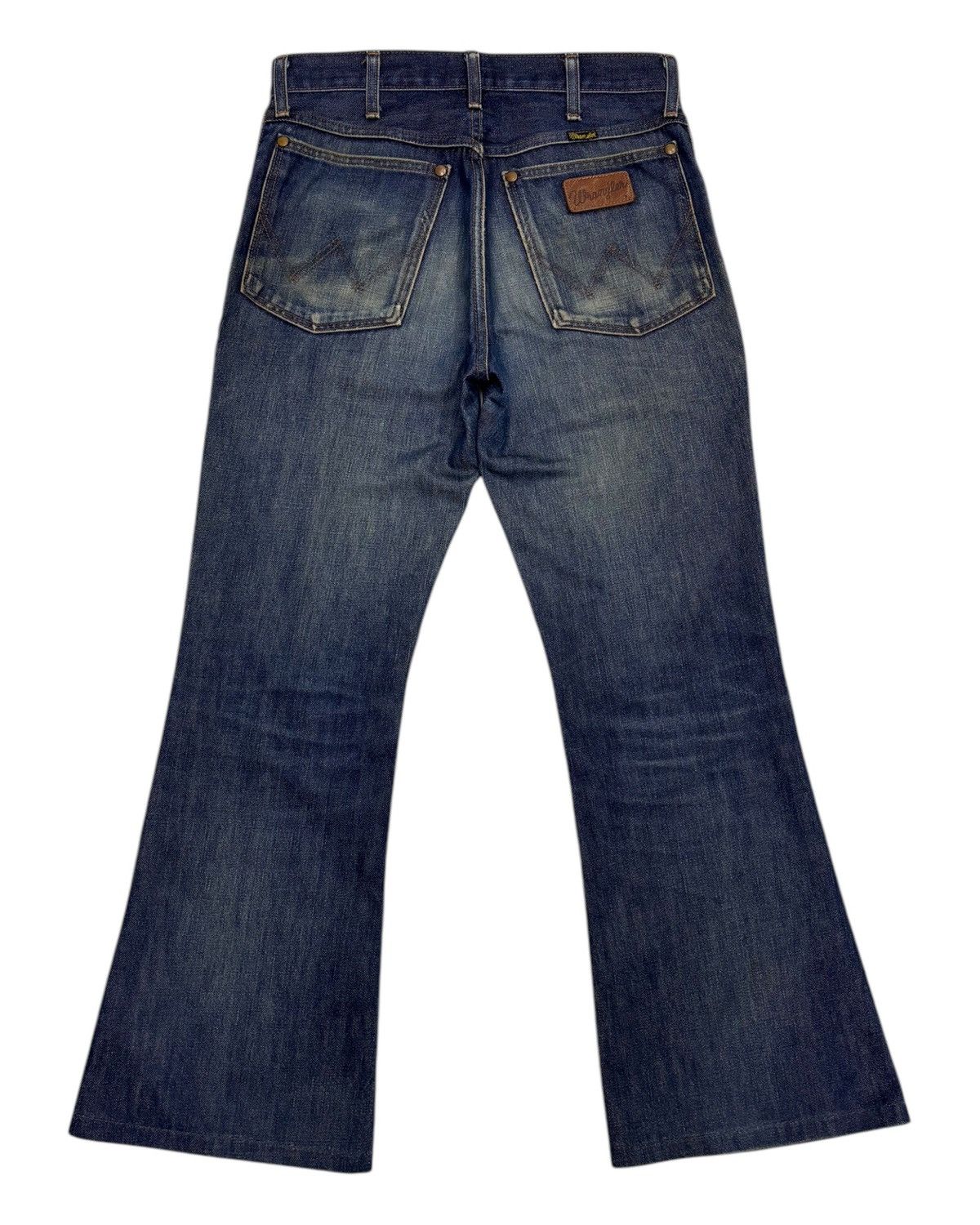 Japanese Brand × Wrangler FLARE JEANS WRANGLER BELL BOTTOM JEANS Size 29" - 6 Thumbnail