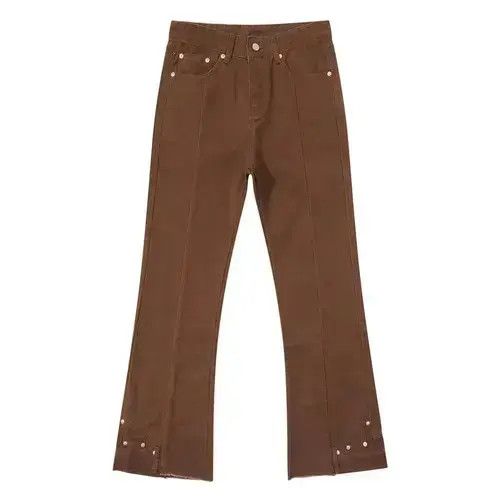 Designer × Japanese Brand Vintage Pantalon trousers Flare Denim Size US 32 / EU 48 - 4 Thumbnail