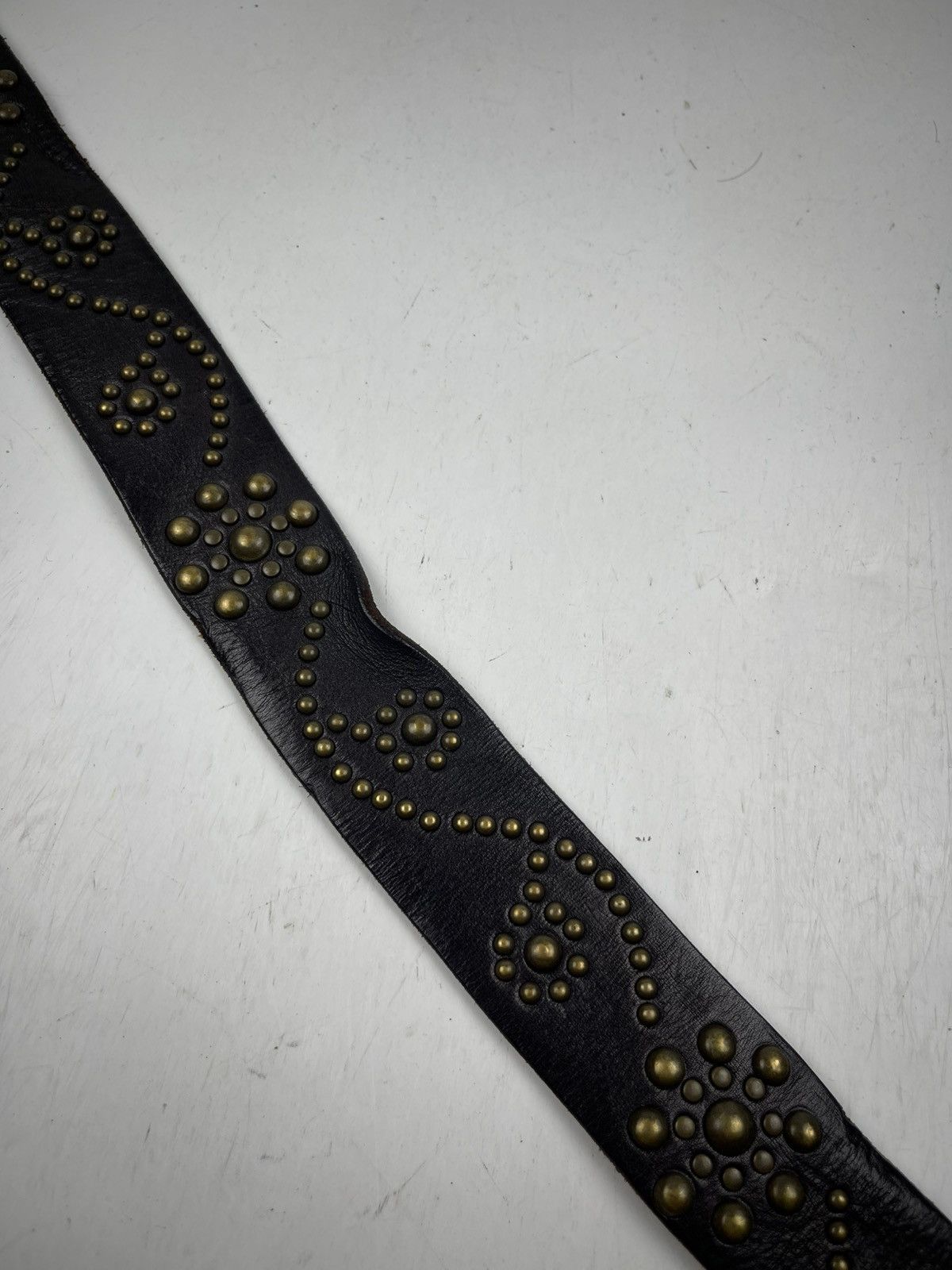 Takeo Kikuchi takeo kukichi studded leather belt tc48 Size 34 - 3 Thumbnail