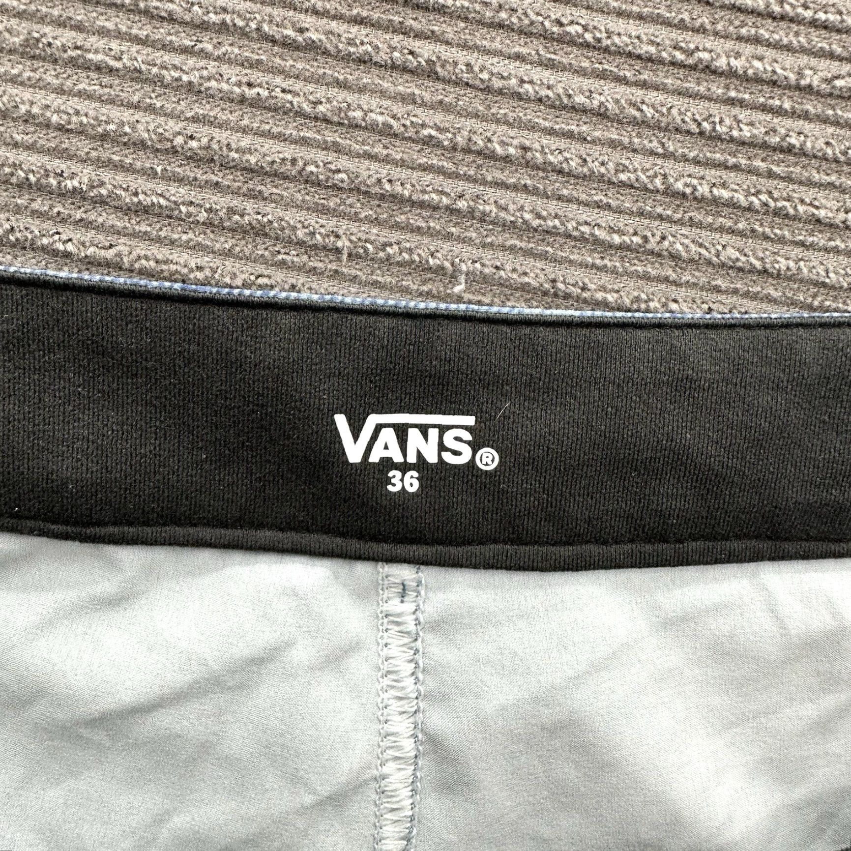 Vans VANS Board Shorts Men 36 Blue Mirage Polyester Beach Swimming Weekend Vacation Navy Multicolor 5-Pocket Zipper Logo Inseam 8 in Casual Summer Mens Size US 36 / EU 52 - 3 Thumbnail
