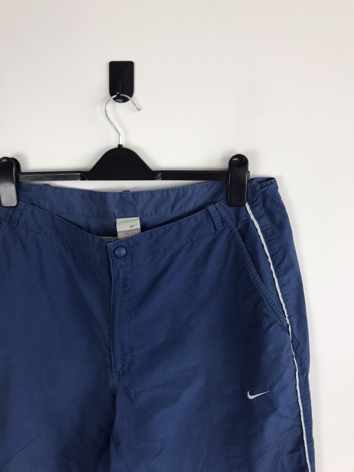Nike × Vintage Vintage Nike Long Shirts Rap Style Silver Tab Size US 36 / EU 52 - 2 Thumbnail