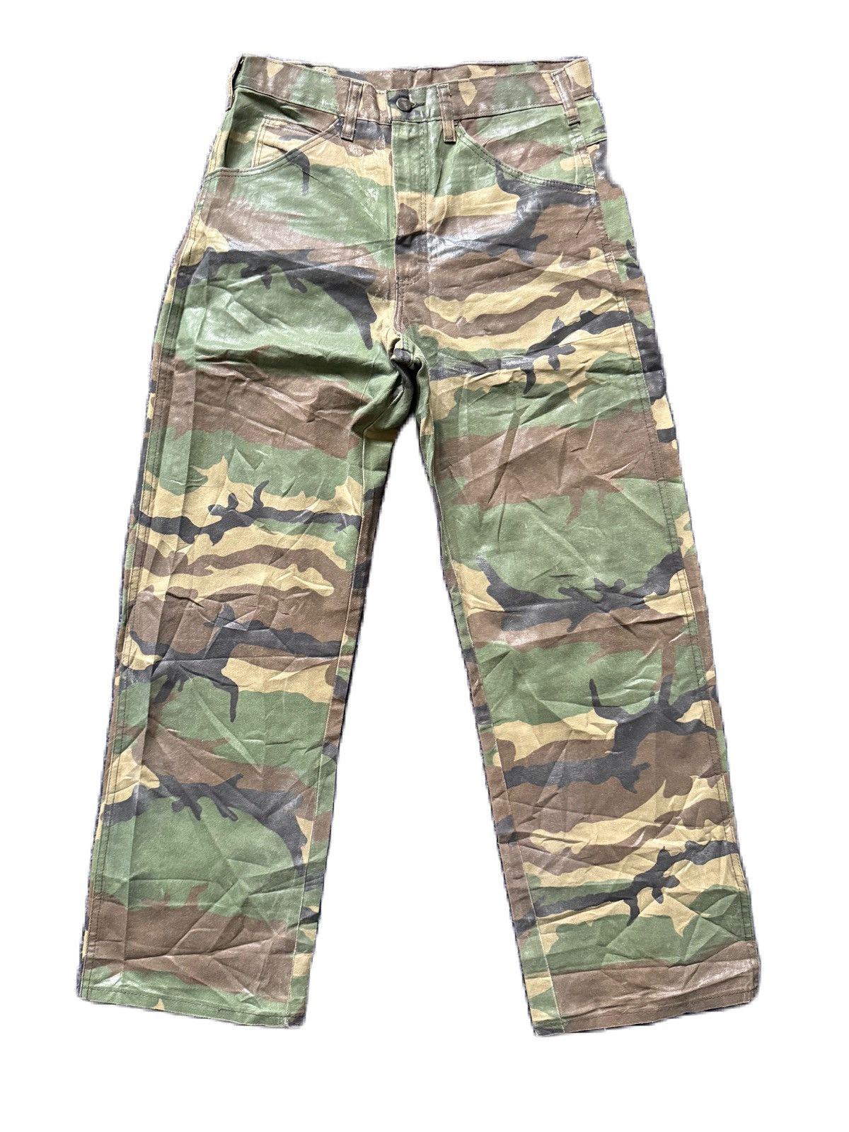 Junya Watanabe × Pointer Vintage Pointer Camoflauge Design Made in USA Size US 31 - 1 Thumbnail