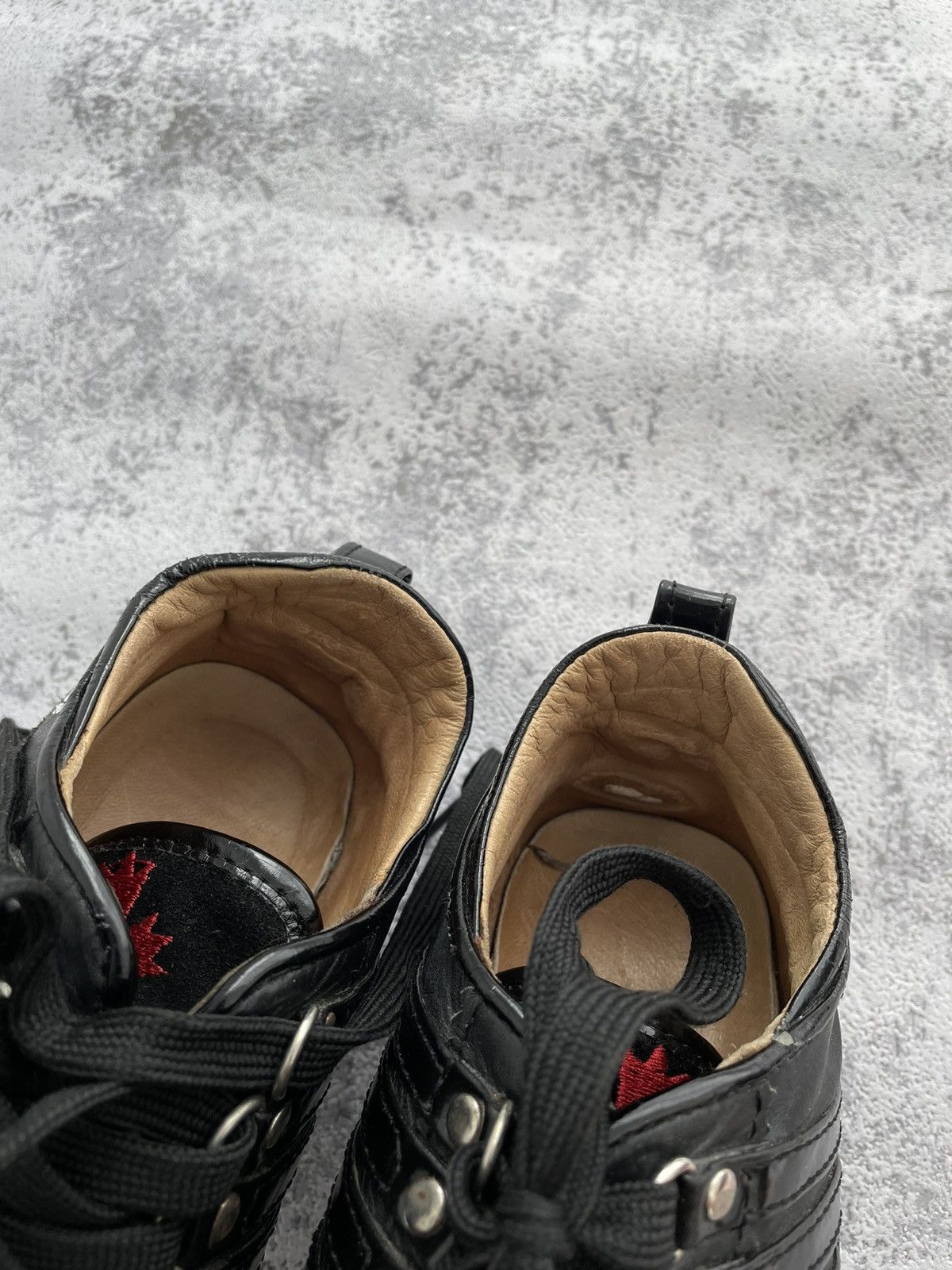Dsquared2 × Vintage Dsquared 2 Black Leather Shoes Size US 7 / EU 40 - 11 Thumbnail