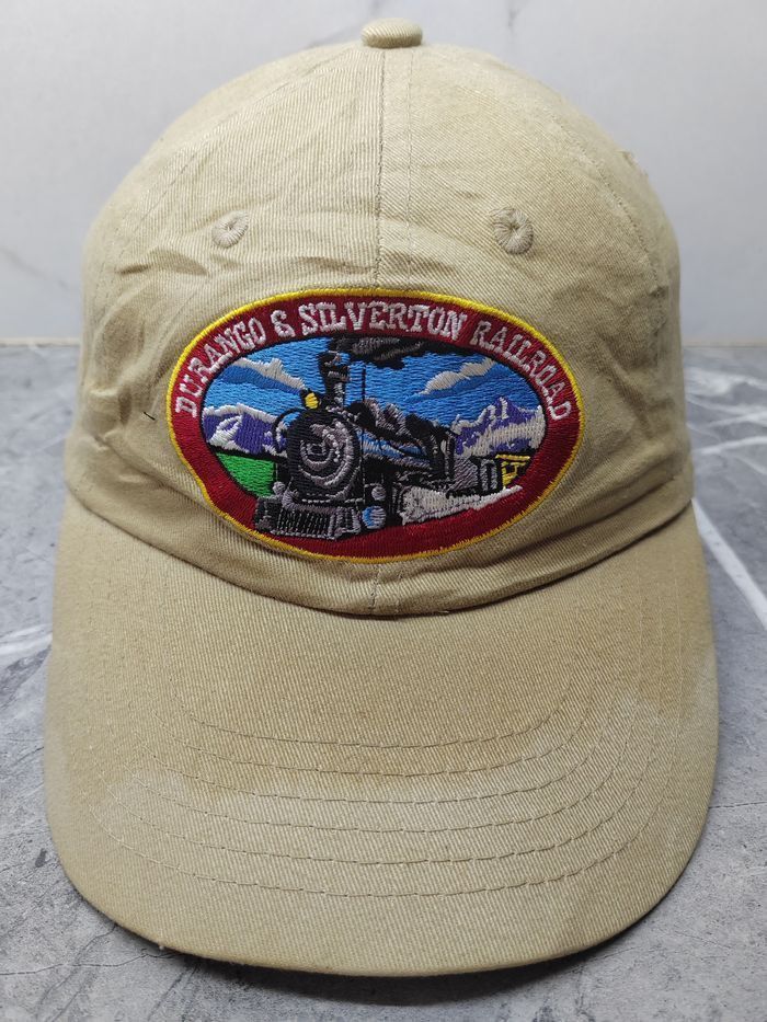Japanese Brand Vintage Durango & Silverstone Railroad Cap Hat Size ONE SIZE - 2 Thumbnail