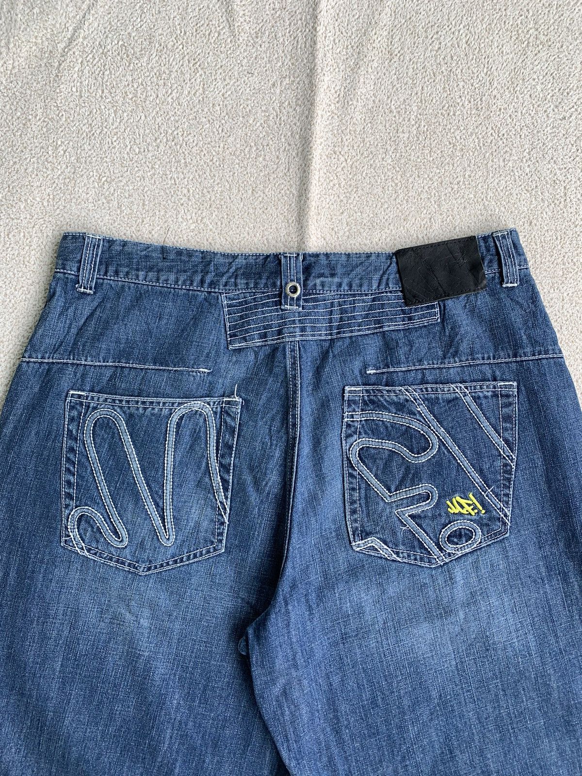 Vintage vtg 00s majah flavah baggy short pants Size US 36 / EU 52 - 3 Thumbnail