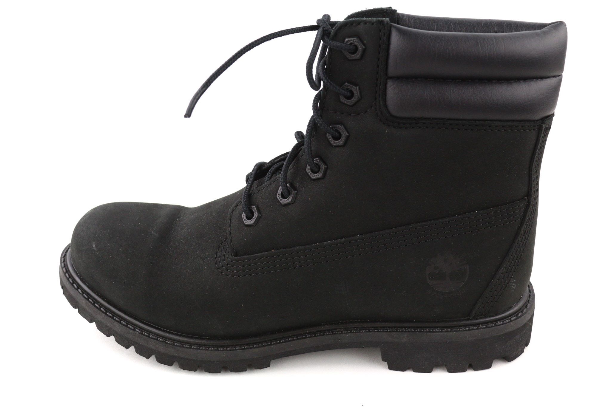 Timberland A15QY-A4959 EU38.5/39 Black Leather High Top Boots 81164 Size US 7.5 / IT 37.5 - 14 Thumbnail