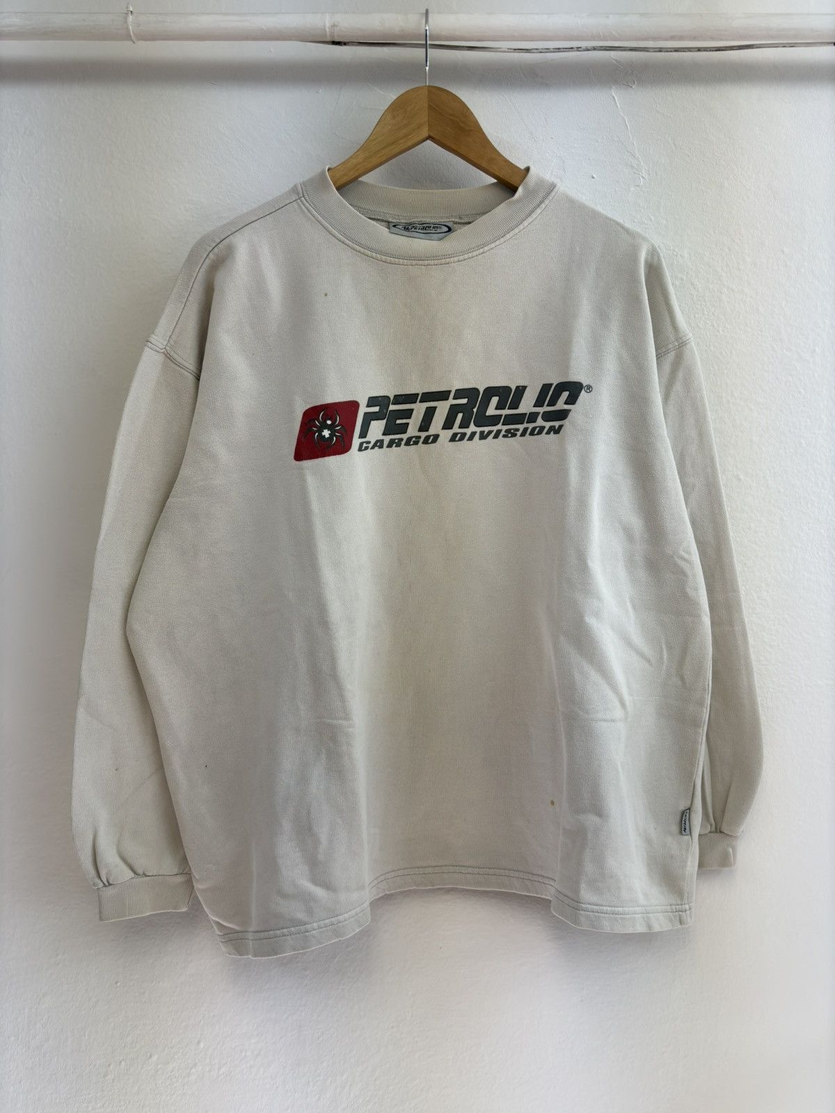 Rap Tees × Vintage Vintage boxy petrolion spider Crewneck sweatshirt 90s y2k Size US L / EU 52-54 / 3 - 1 Thumbnail