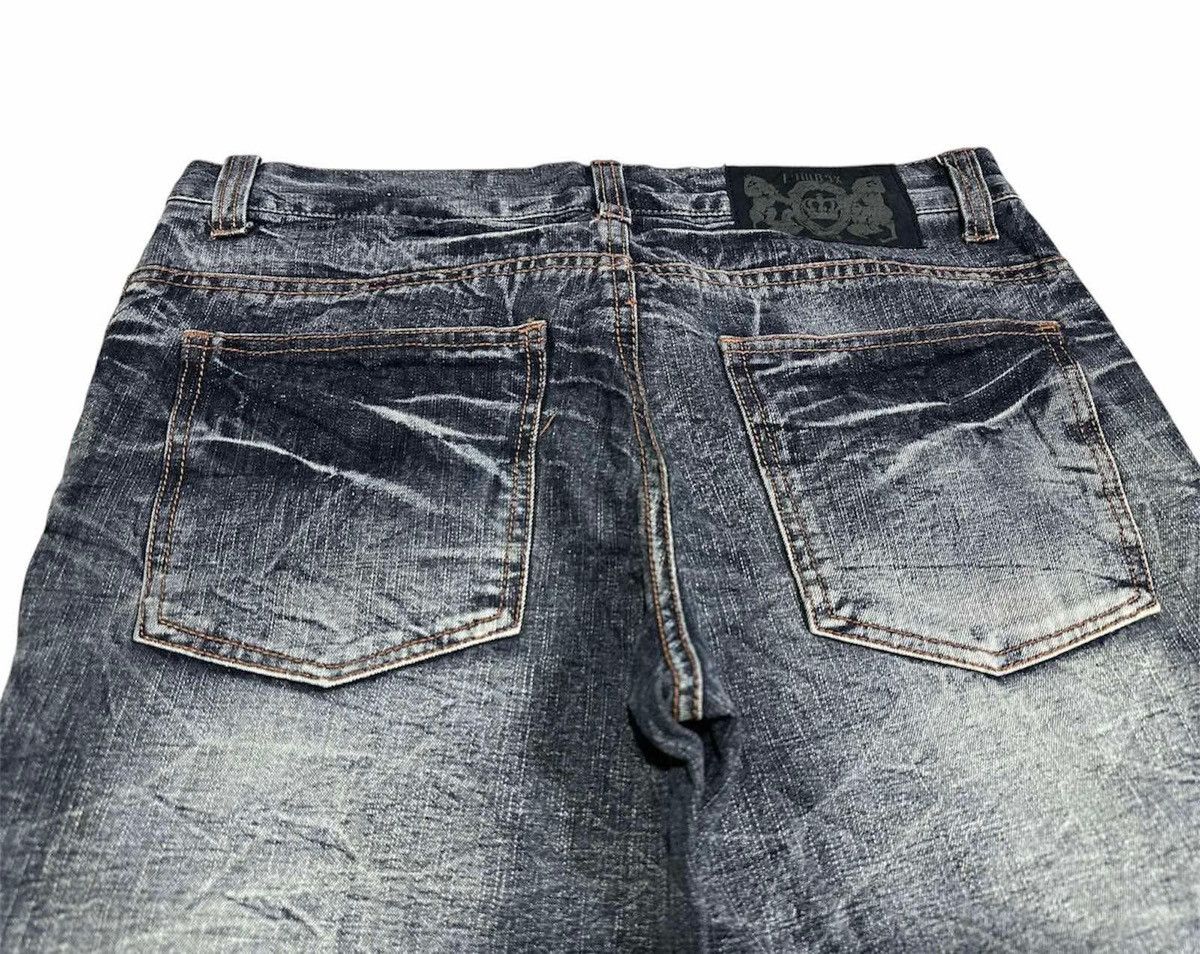 Hysteric Glamour × Japanese Brand × Seditionaries 🔥Y2K Archived Lowbox Faded Patchwork Distressed Denim Punk Size US 34 / EU 50 - 10 Thumbnail