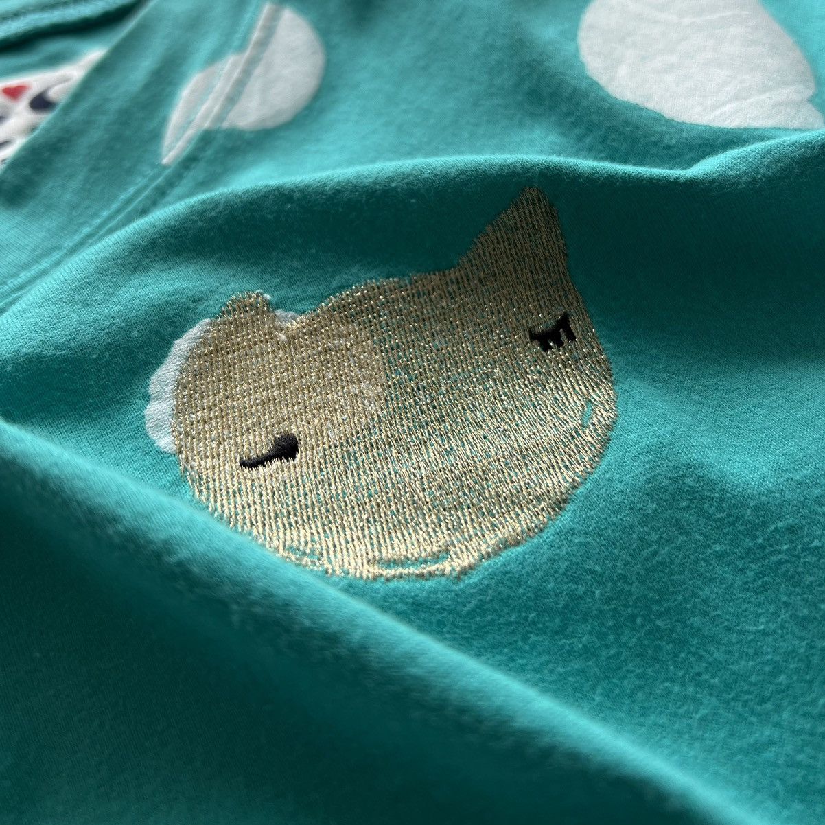 Issey Miyake × Tsumori Chisato Tsumori Chisato Polka-Dot Cats Dress Shirt Size M / US 6-8 / IT 42-44 - 3 Thumbnail