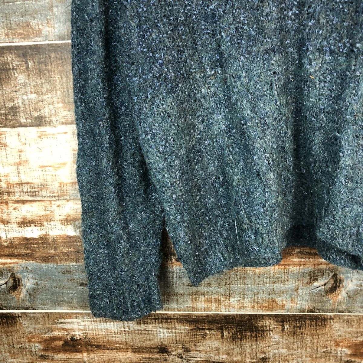 Homespun Knitwear × Japanese Brand Japan vintage 2 tone Green Knitwear #A1647 Size M / US 6-8 / IT 42-44 - 7 Thumbnail