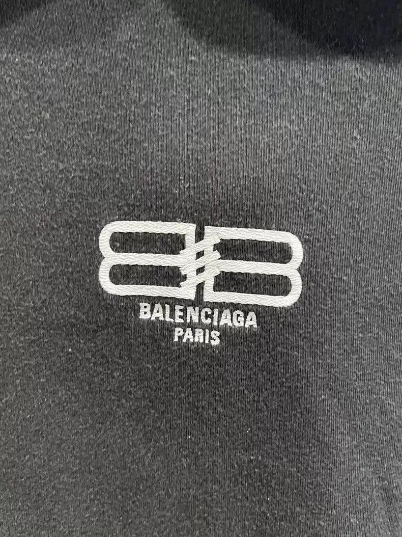 Balenciaga Balenciaga Double B Embroidered Hooded Sweatshirt Size US S / EU 44-46 / 1 - 3 Thumbnail