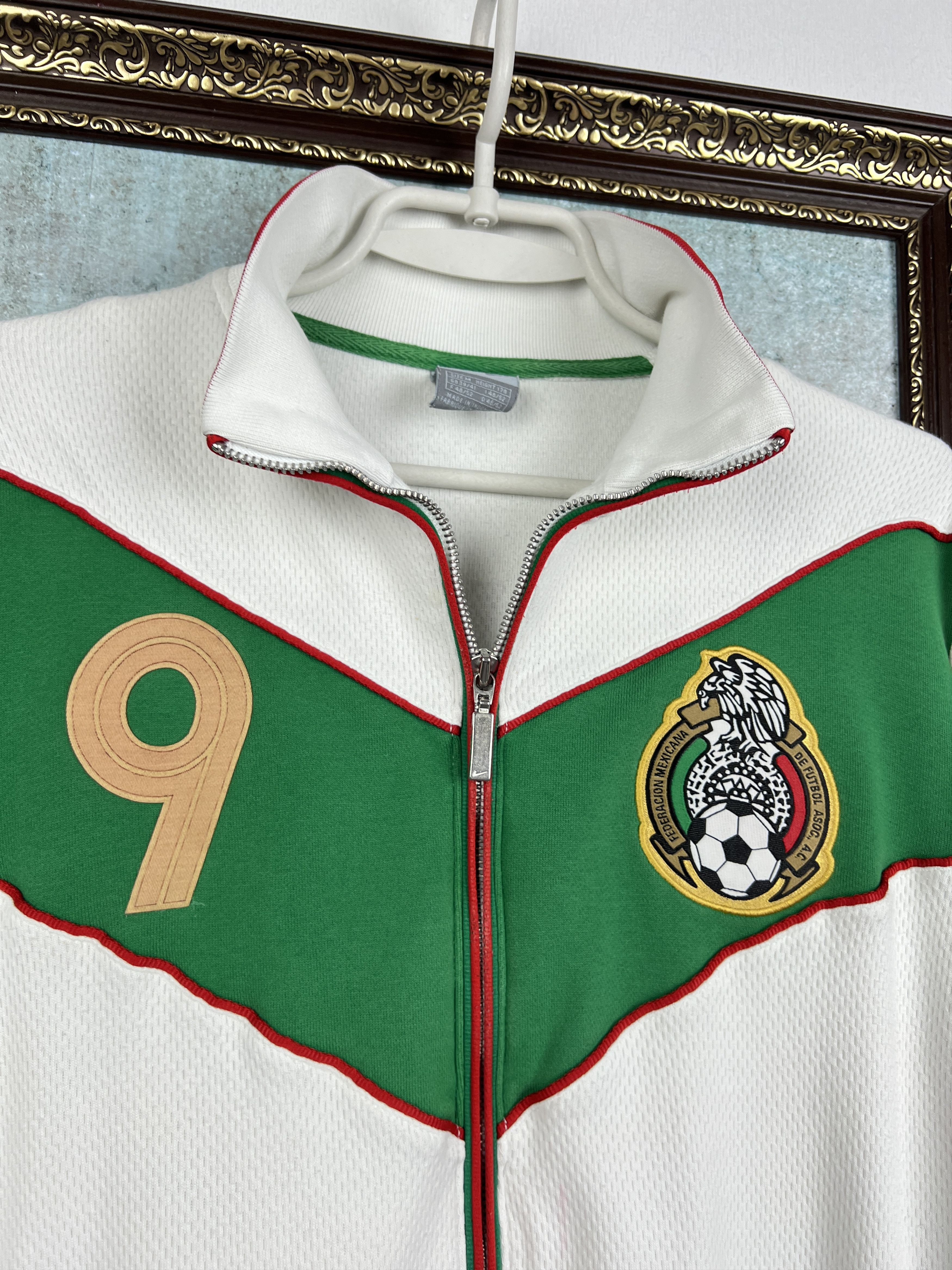Nike Mexico World Cup Football Jacket Soccer Track Top Zip Size US M / EU 48-50 / 2 - 3 Thumbnail