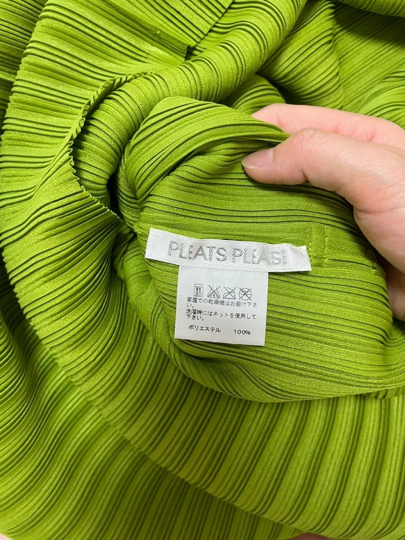Issey Miyake Issey Miyake Green pleated skirt Size L / US 10 / IT 46 - 5 Thumbnail