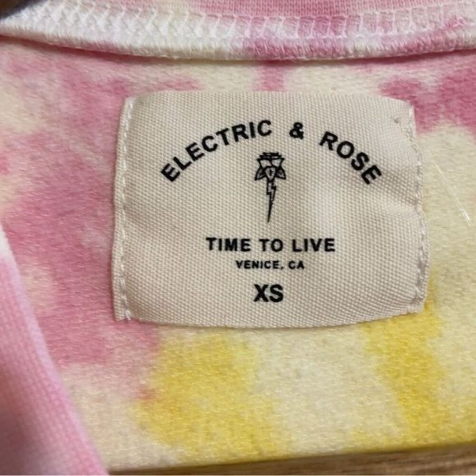 Other Electric & Rose Farrow Tie Dye Sweatshirt Pima Cotton XS Size XS / US 0-2 / IT 36-38 - 8 Thumbnail