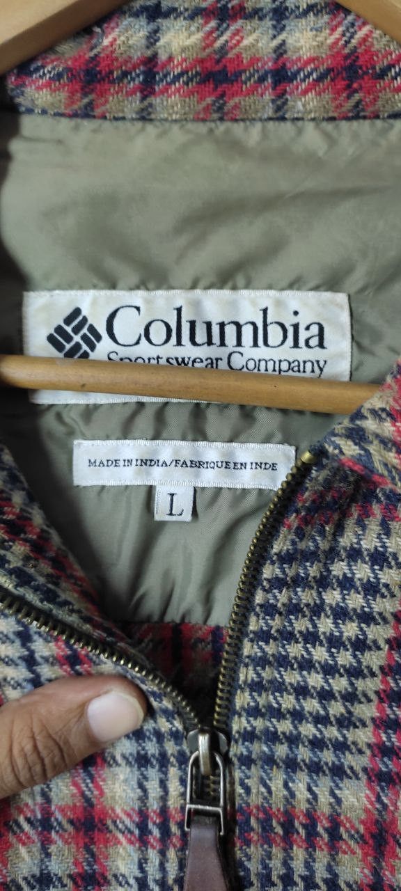 Columbia COLUMBIA SPORTWEAR TARTAN STRIPE WOOL JACKET Size US L / EU 52-54 / 3 - 8 Thumbnail