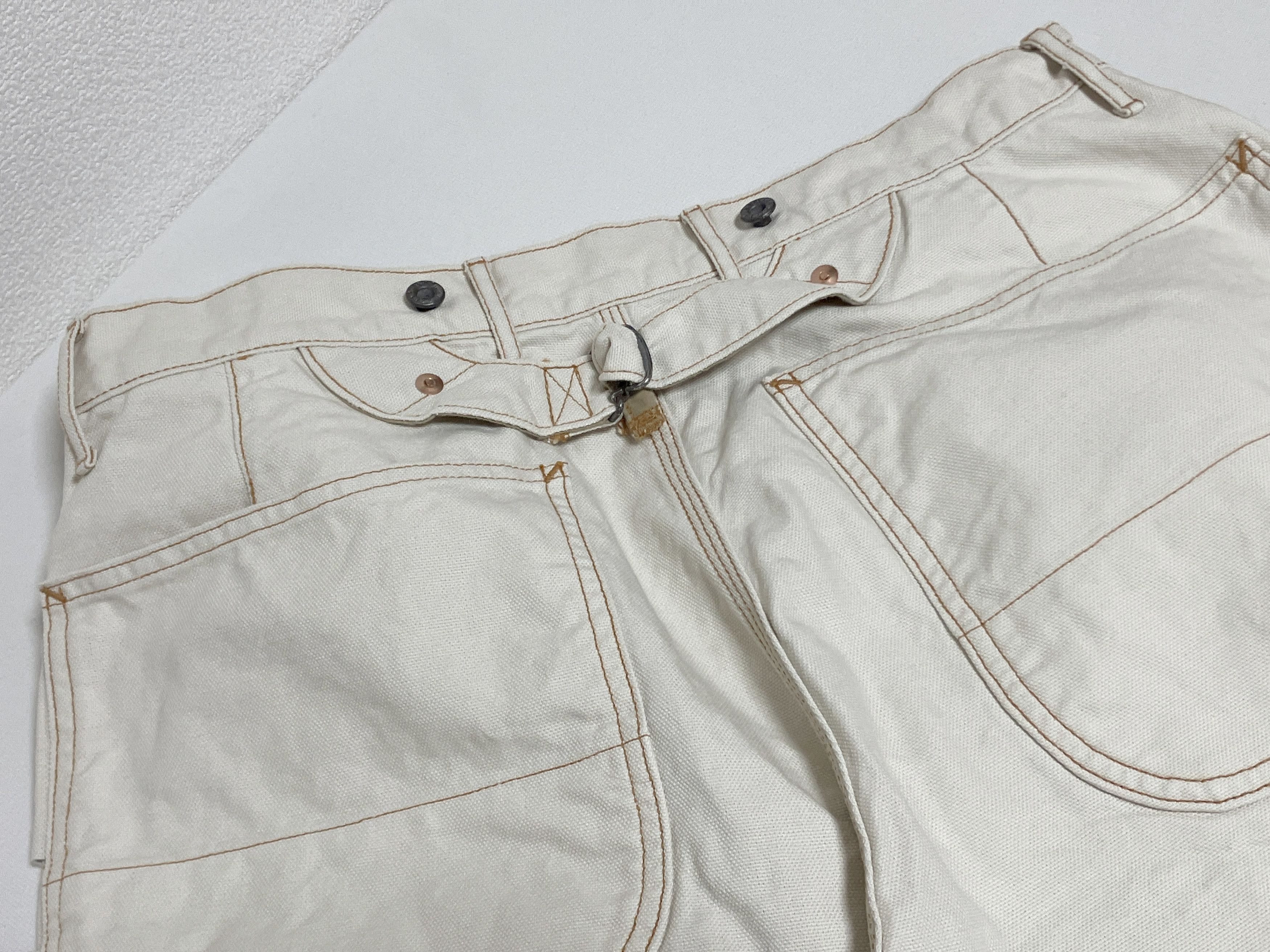 Kapital Kapital Light Canvas LUMBER Pants natural new 5 Size US 37 - 4 Thumbnail