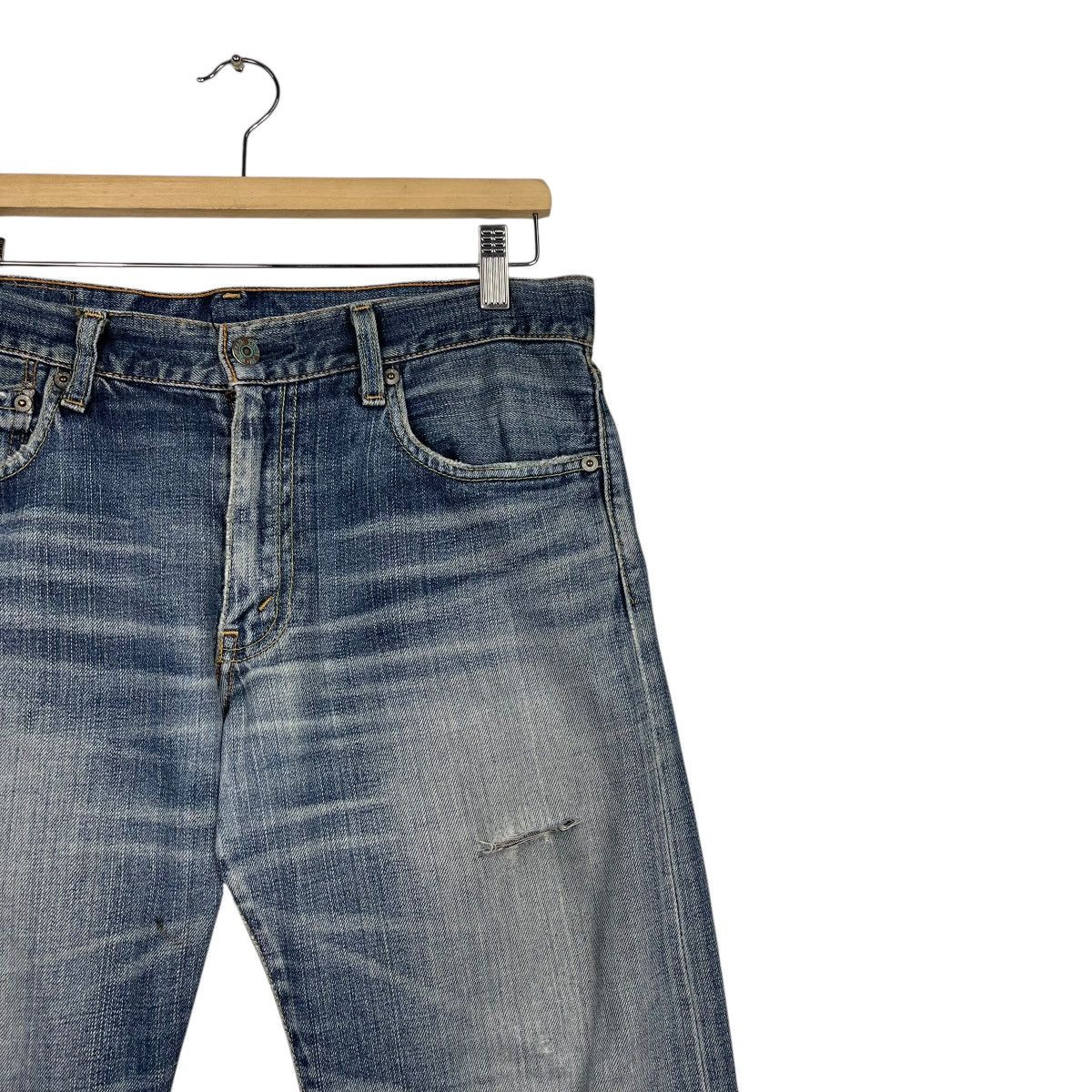 Levi's Vintage Y2k Levis Distressed Denim Jeans Size US 32 / EU 48 - 5 Thumbnail