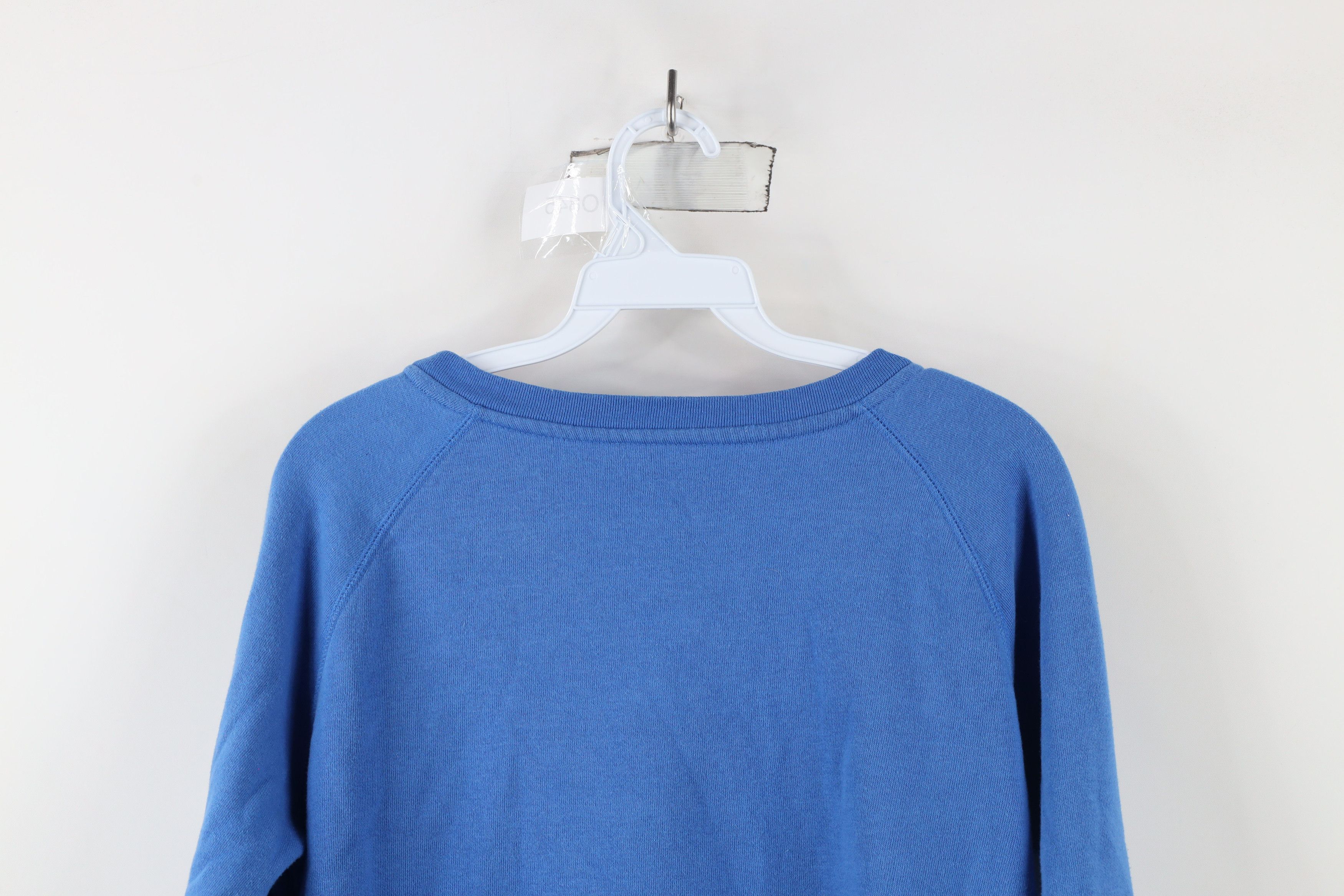 Vintage Y2K NFL Detroit Lions Football Crewneck Sweatshirt Blue Size M / US 6-8 / IT 42-44 - 9 Thumbnail