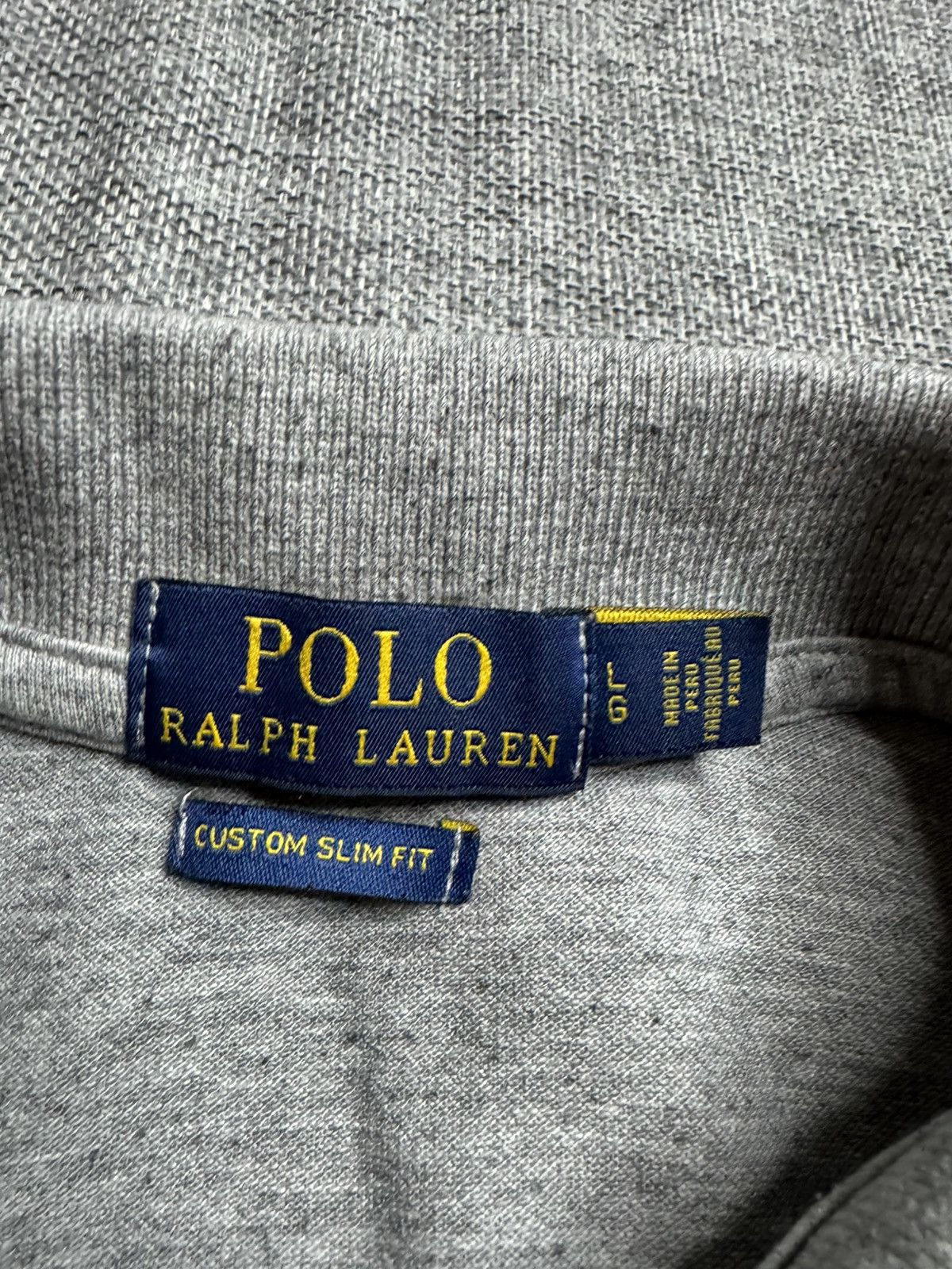 Polo Ralph Lauren Polo Ralph Lauren polo bears Big Logo Collar grey T-Shirt Size US L / EU 52-54 / 3 - 4 Thumbnail