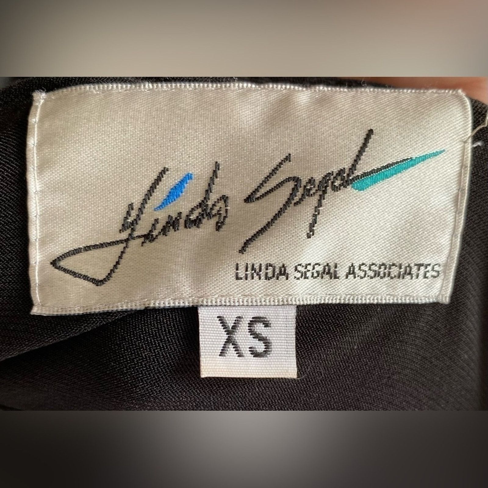 Other Linda Segal | Vintage 5971-1 Halter Party Dress RARE| XS Size XS / US 0-2 / IT 36-38 - 3 Thumbnail