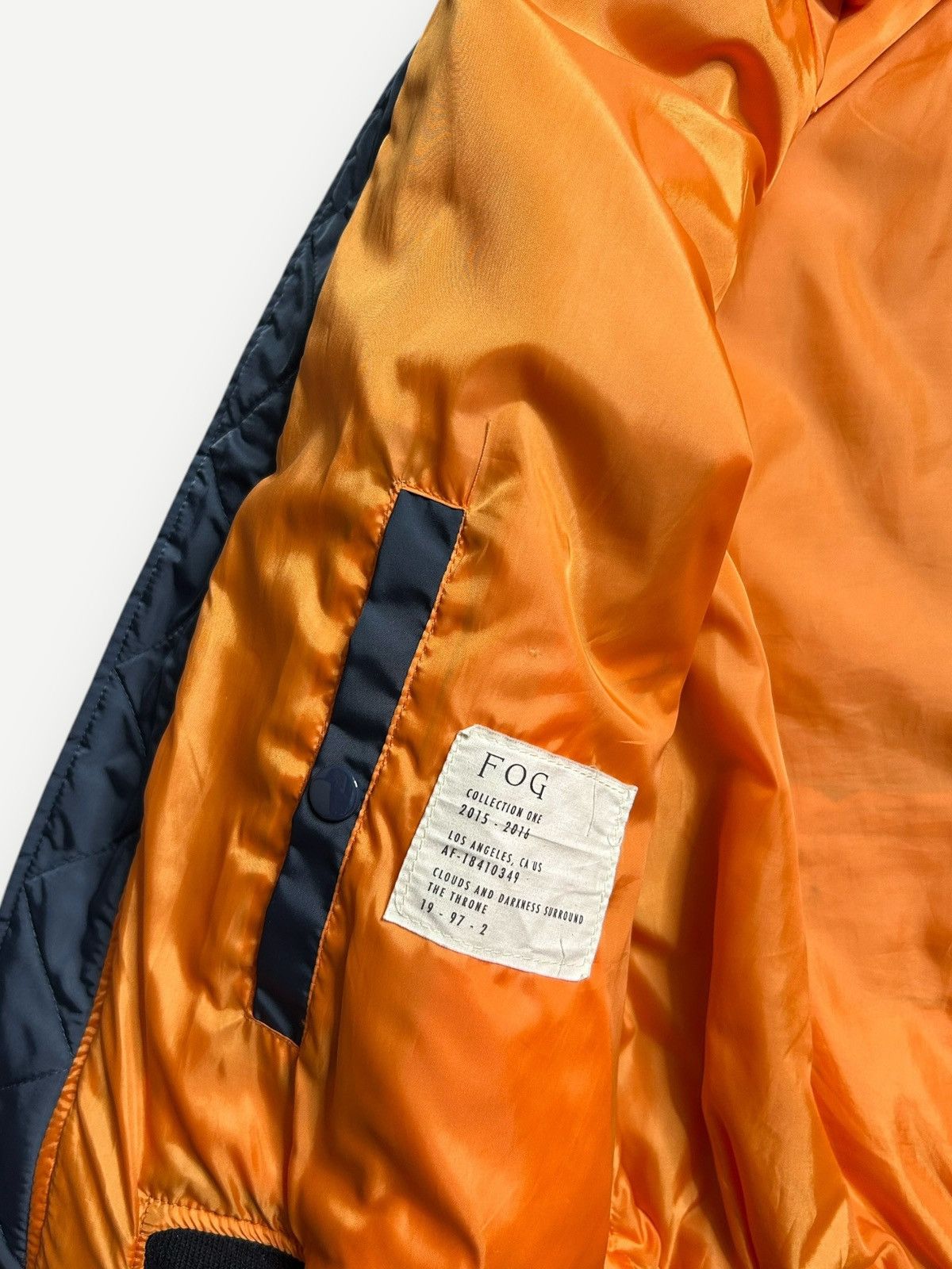 Fear of God Fear of God FOG Collection 1 Bomber Jacket Pacsun Size US M / EU 48-50 / 2 - 7 Thumbnail