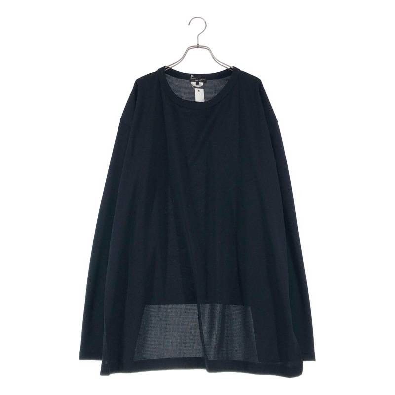 Comme des Garcons Homme Plus Long Sleeve Polyester Cutout T-shirt Size US S / EU 44-46 / 1 - 1 Thumbnail