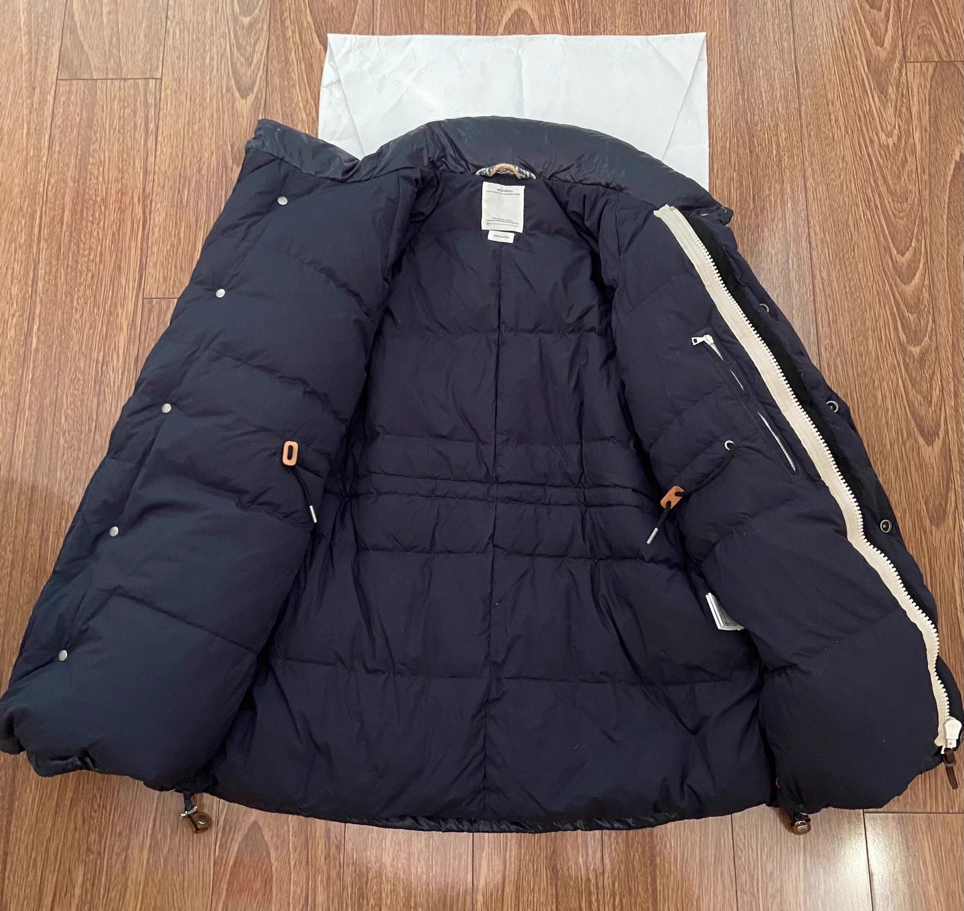 Visvim VISVIM KODIAK 18AW Mud-Dyed White Down Like New 1 No Hood Size US S / EU 44-46 / 1 - 3 Thumbnail