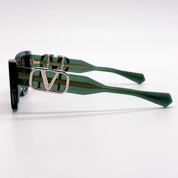 Valentino NEW VALENTINO SUNGLASSES VLS-166D GREEN WOMEN CAT EYE EYEWEA Size ONE SIZE - 7 Thumbnail