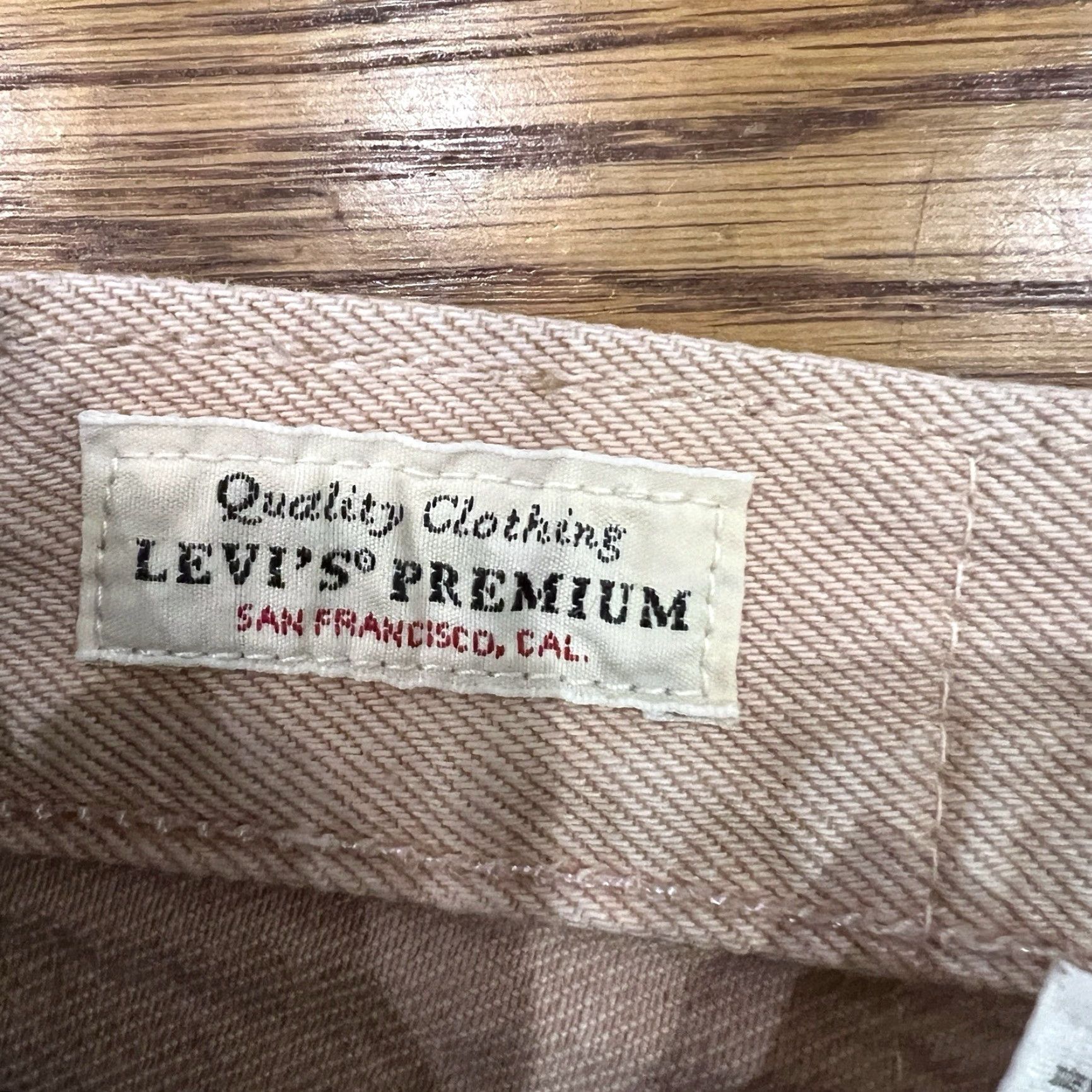 Levi's VINTAGE Levi's Shorts Men 32 Pink 501 Distressed 5-Pocket Casual Summer Size US 32 / EU 48 - 2 Thumbnail