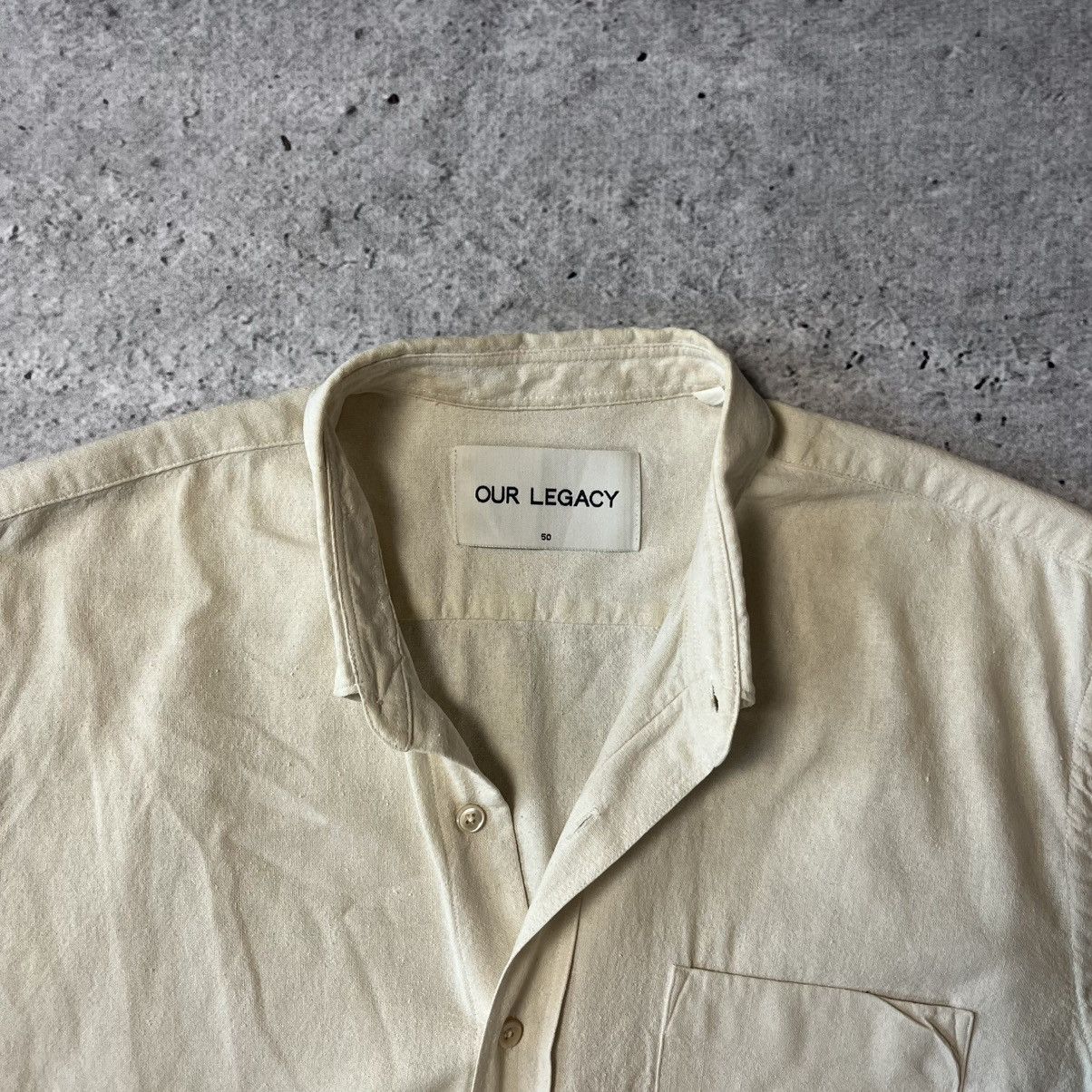Our Legacy Our Legacy shirt 50 M/L old money style Size US M / EU 48-50 / 2 - 4 Thumbnail