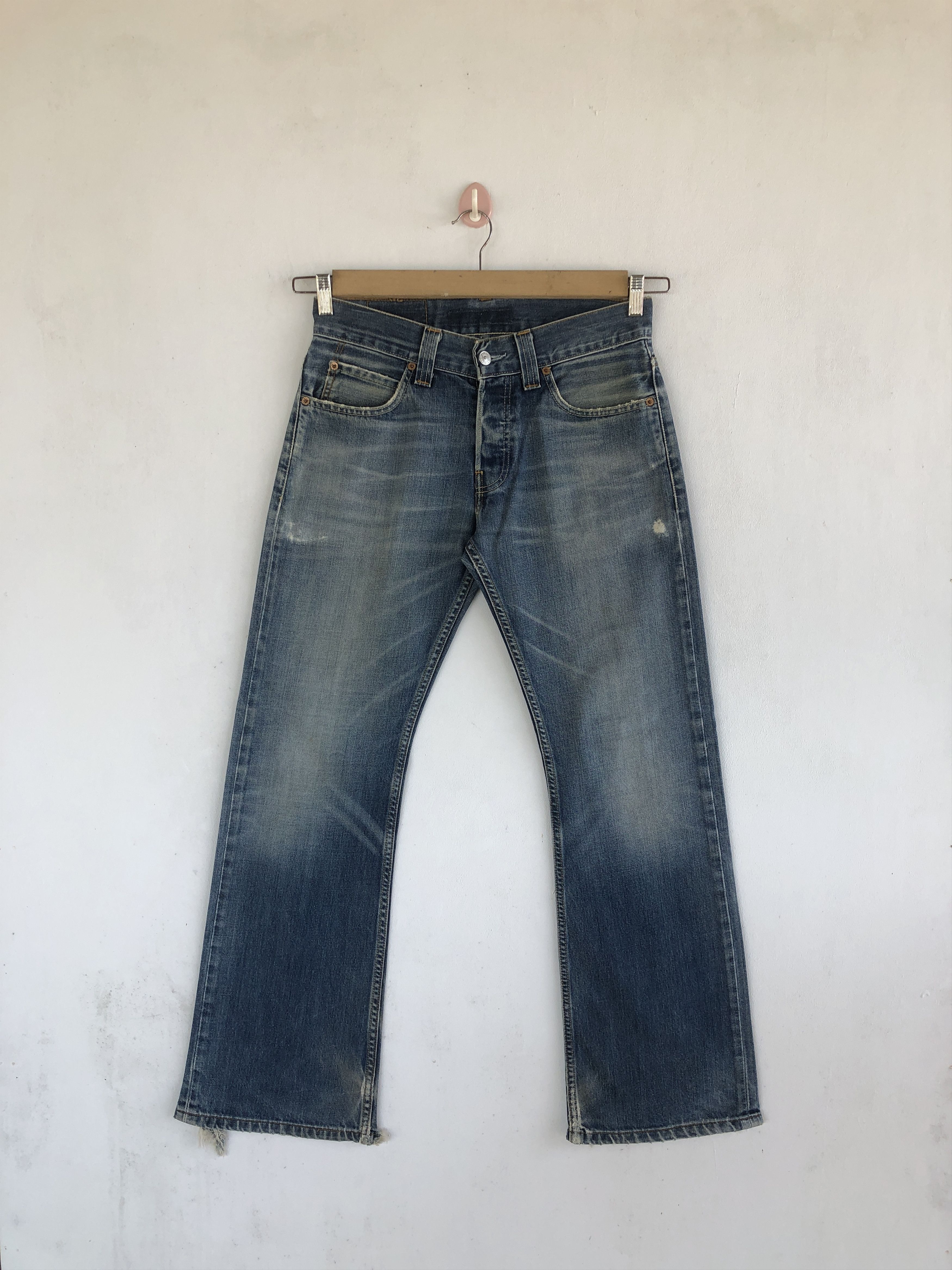 Levi's × Vintage RARE! Vintage Levi's Bootcut Jeans Flare Button Fly Denim Size US 30 / EU 46 - 1 Thumbnail