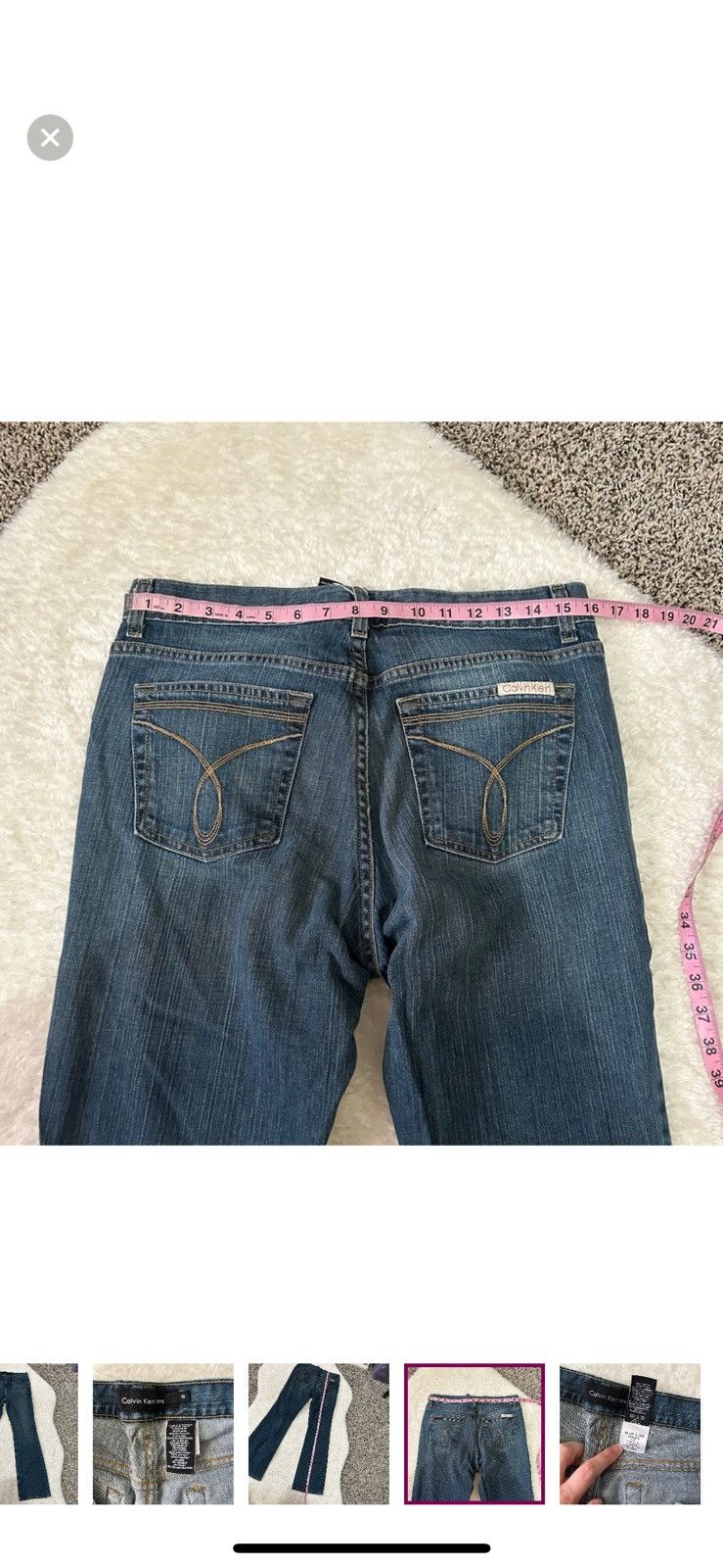 Calvin Klein Calvin Klein flared bootcut jeans size 10 Size 32" / US 10 / IT 46 - 3 Thumbnail
