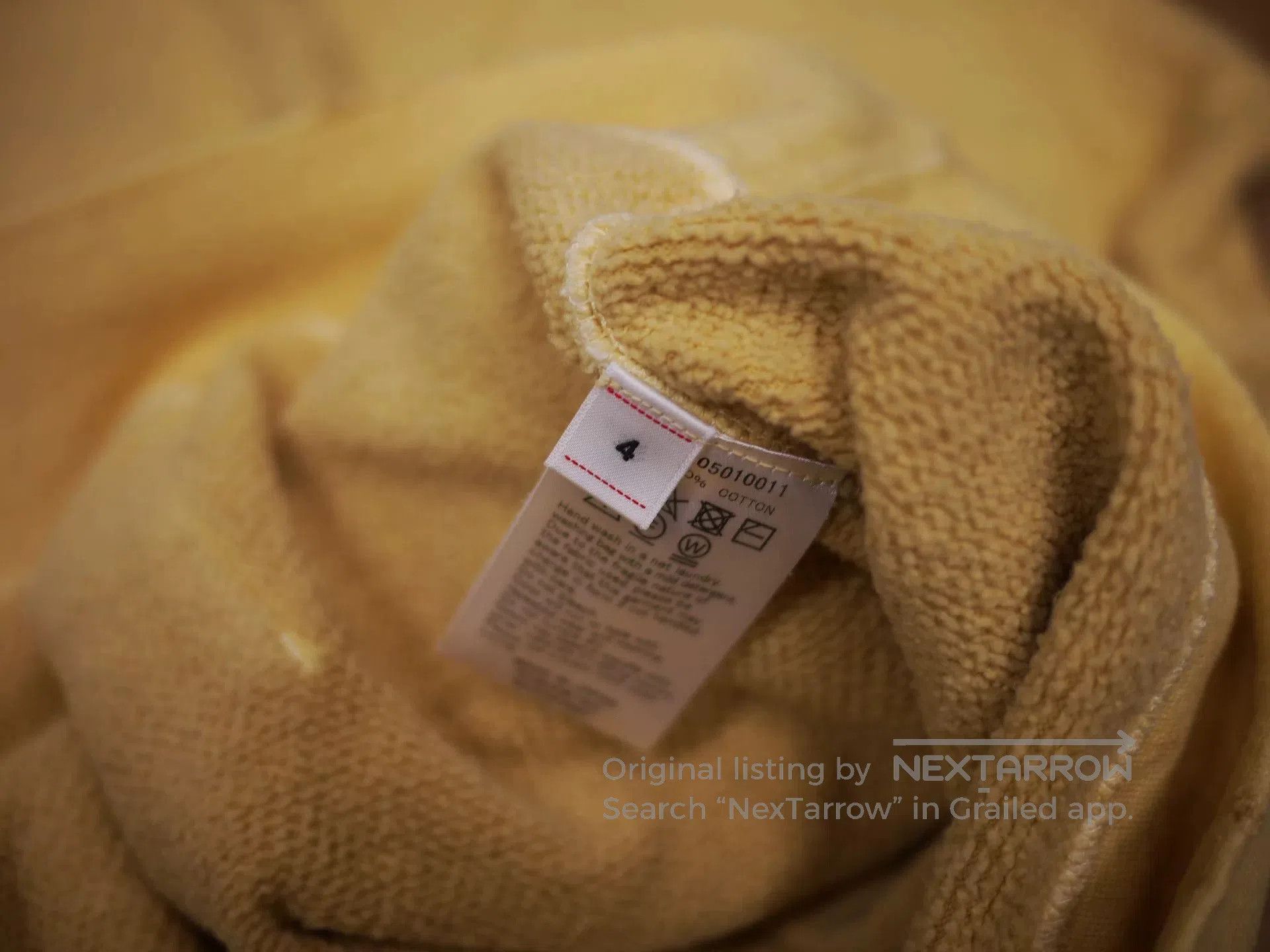Visvim visvim jumbo zip sweat in yellow. Size US XL / EU 56 / 4 - 7 Thumbnail